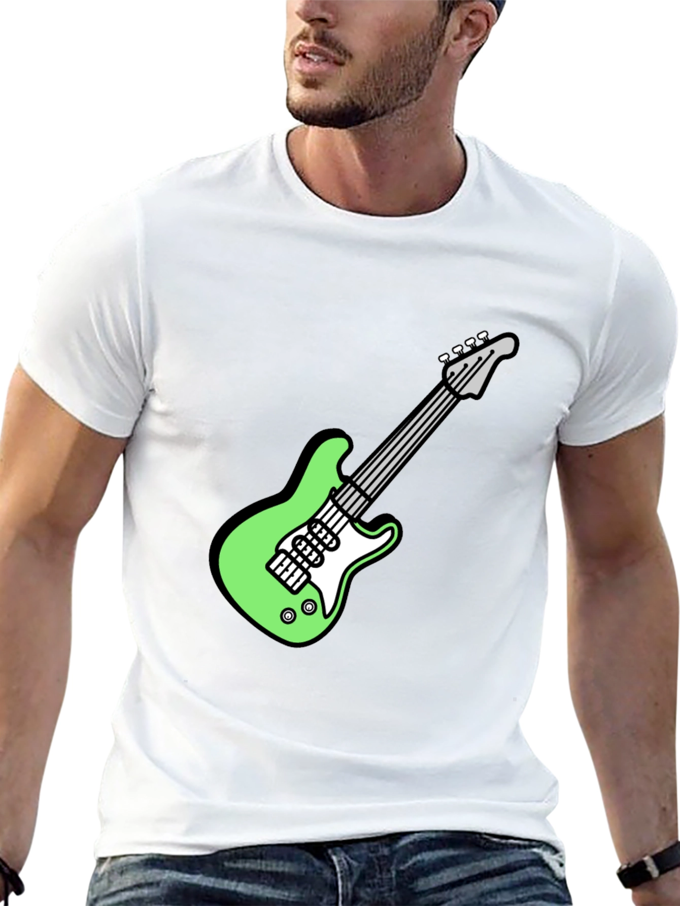 Guitar Graphic Tee - Rock On In Style
