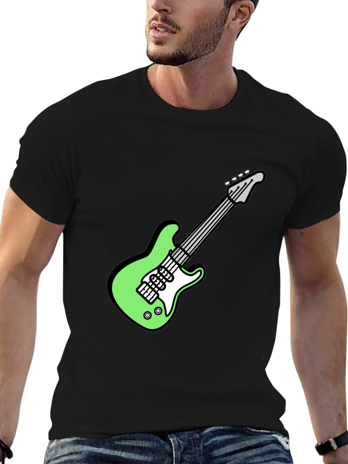 Guitar Graphic Tee - Rock On In Style