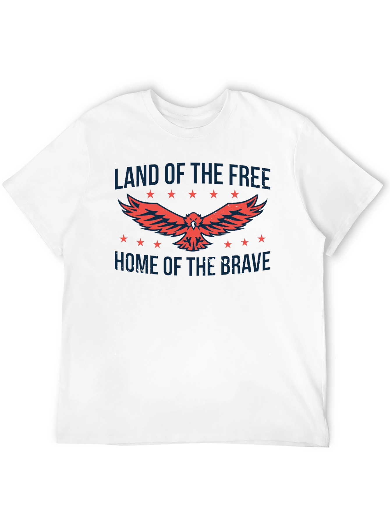 Land of the Free Patriotic Graphic Tee