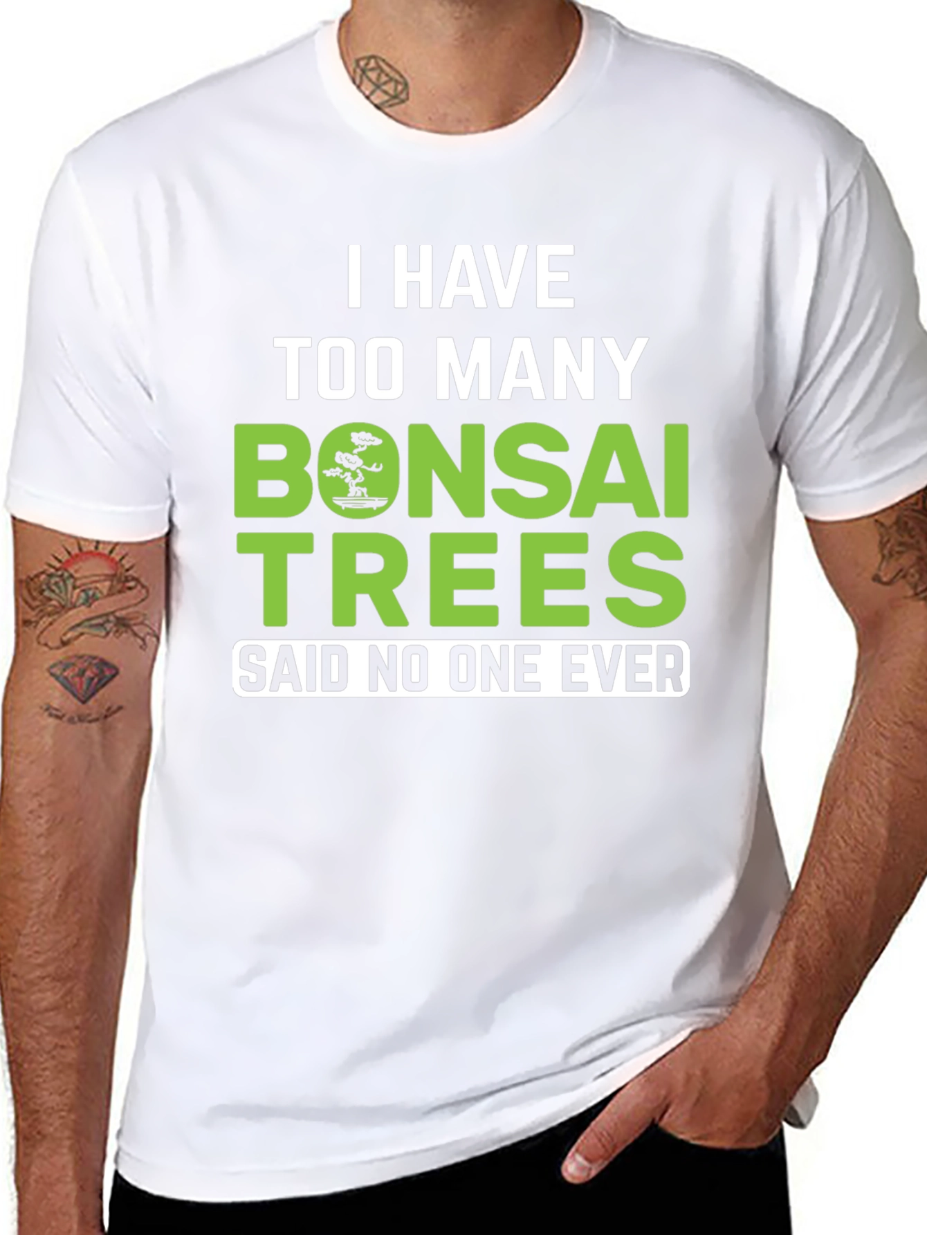 Bonsai Trees Graphic Tee - Funny Gardening Shirt