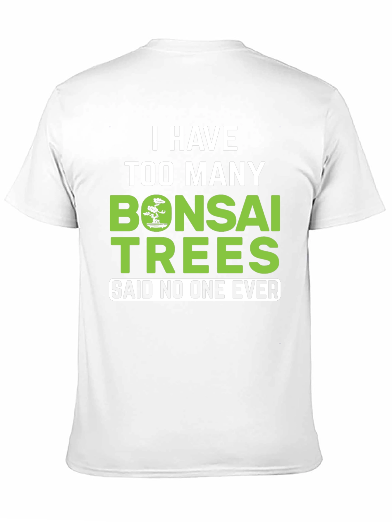 Bonsai Trees Graphic Tee - Funny Gardening Shirt