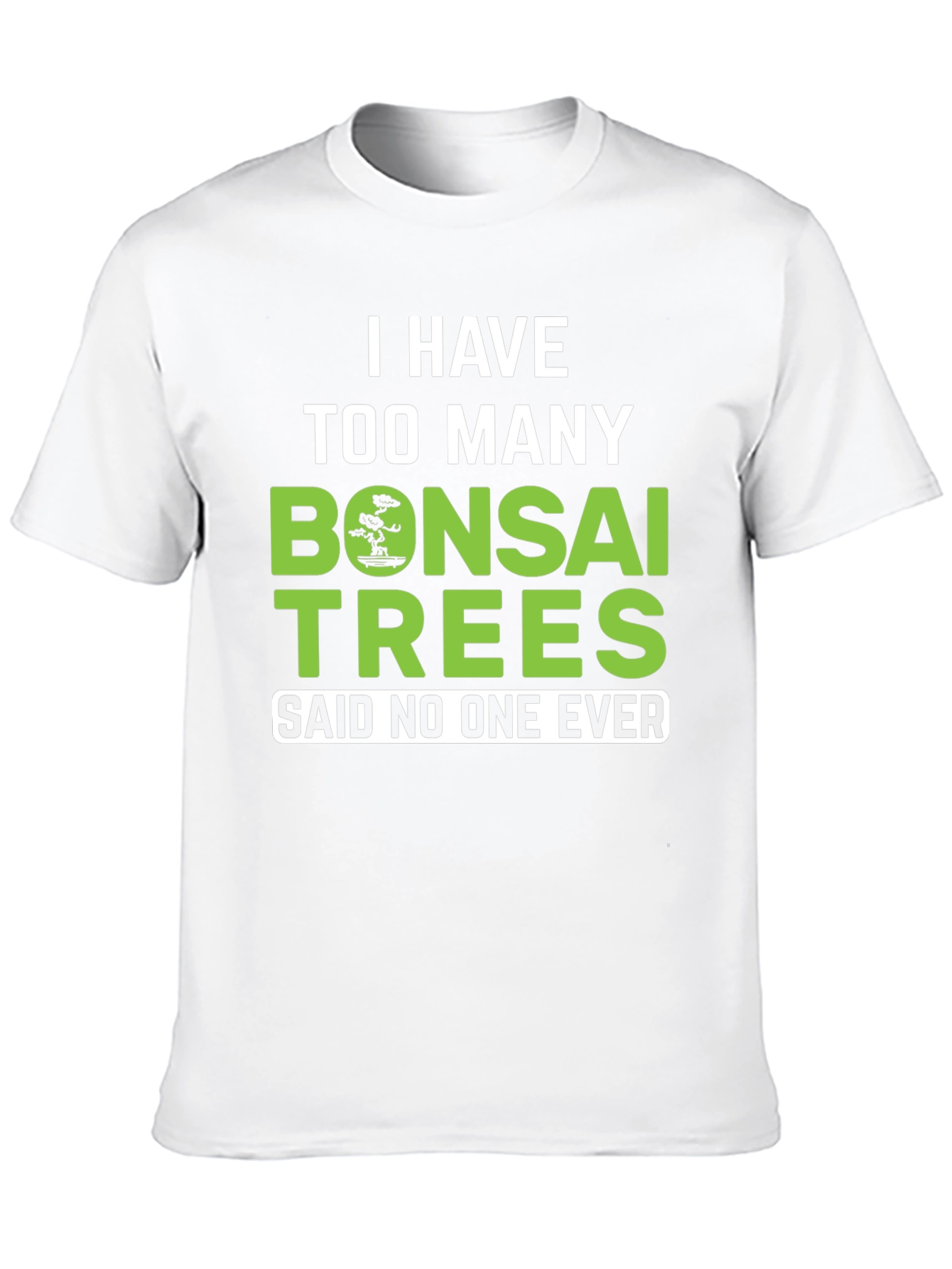 Bonsai Trees Graphic Tee - Funny Gardening Shirt