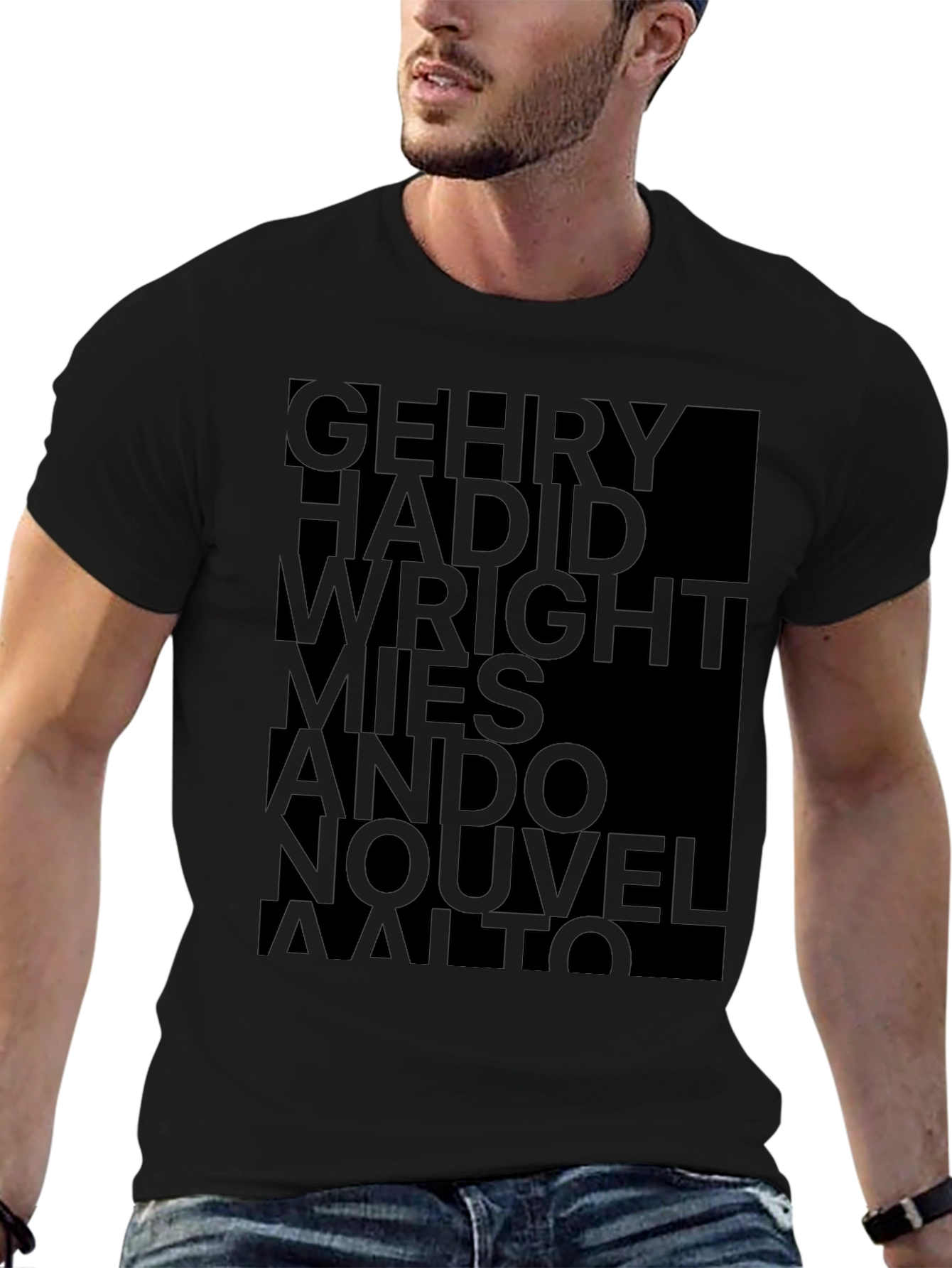 Architect Names T-Shirt - Modern Art Tee