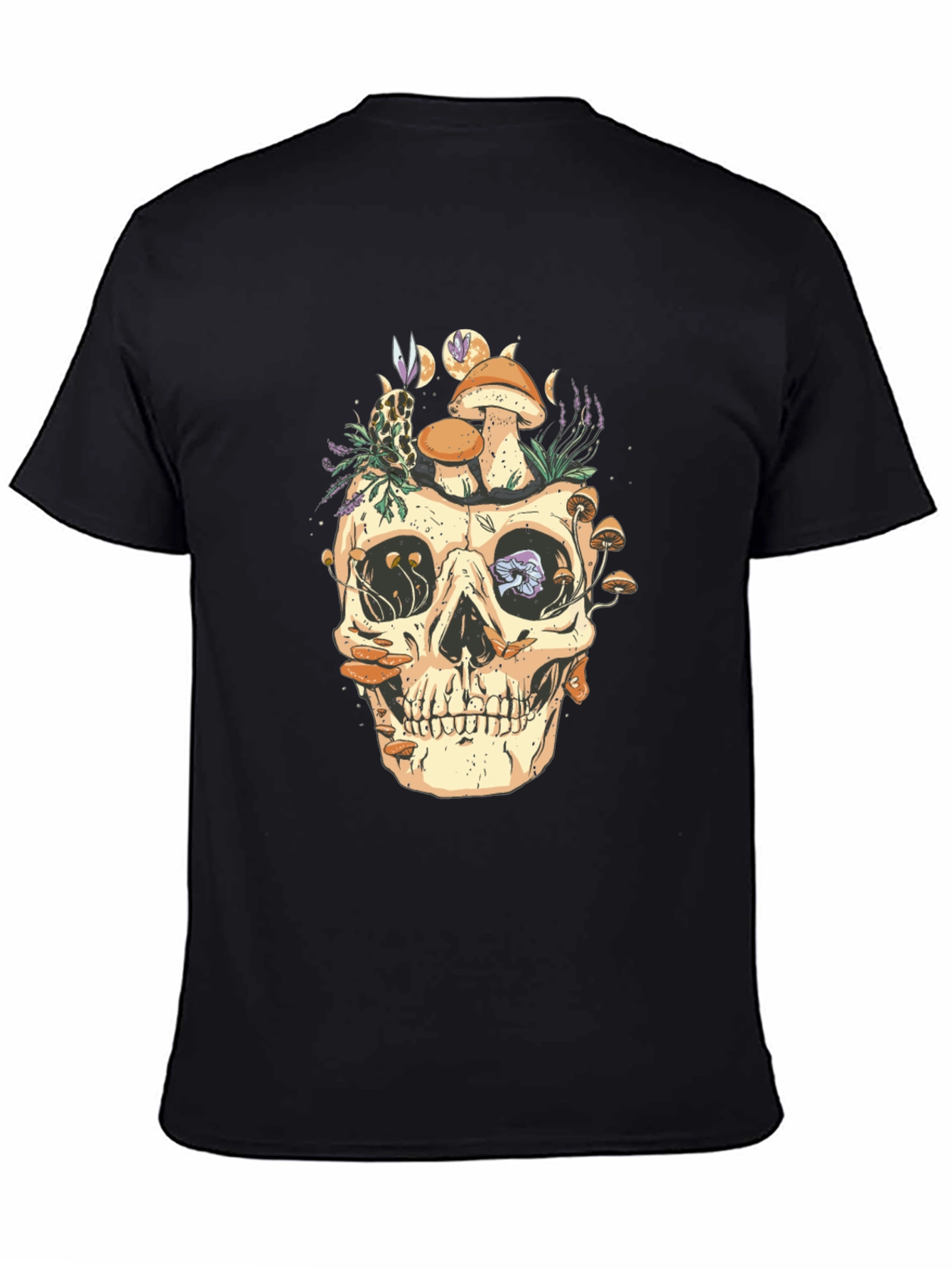 Skull & Mushroom Graphic Tee