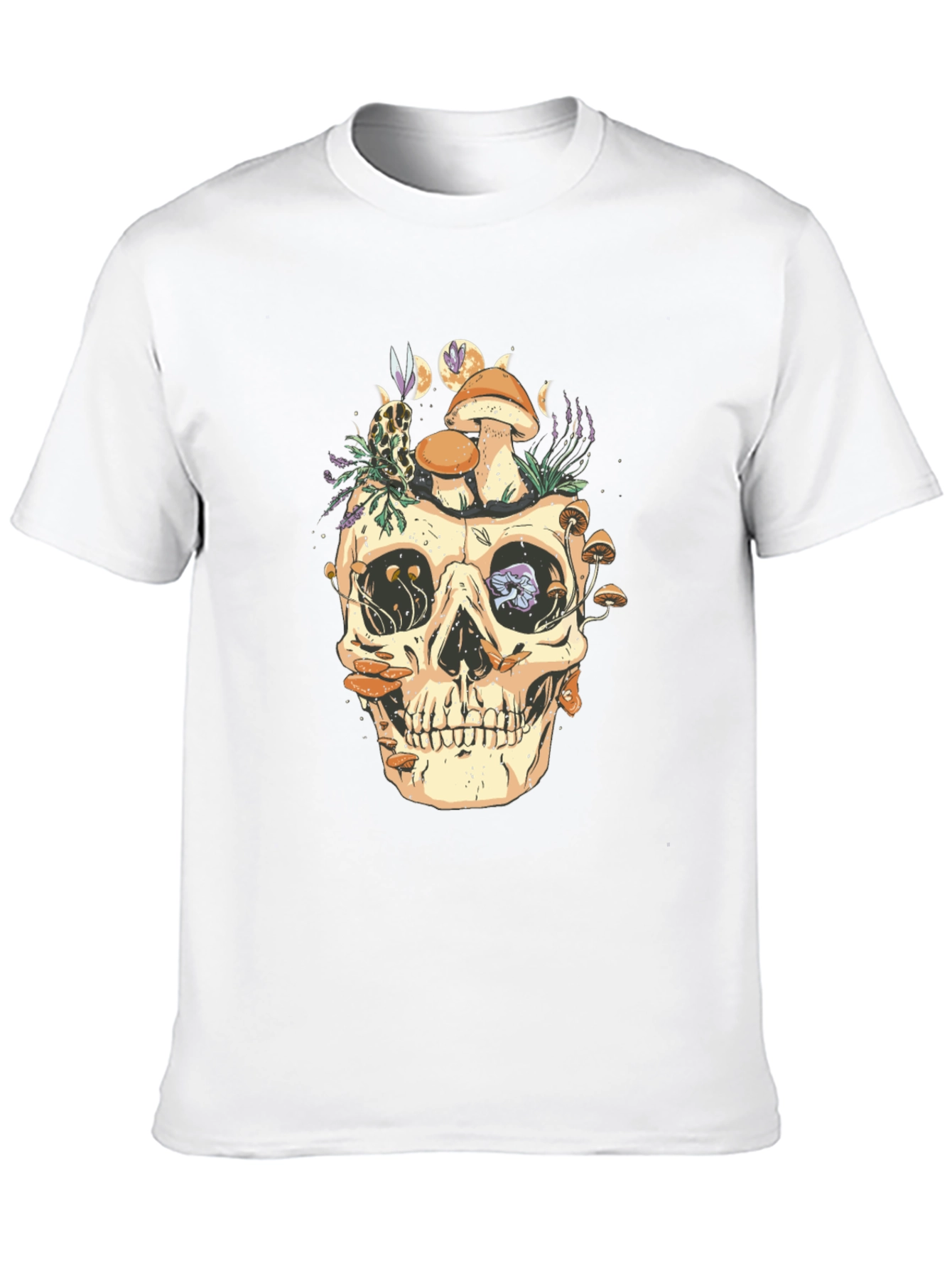 Skull & Mushroom Graphic Tee