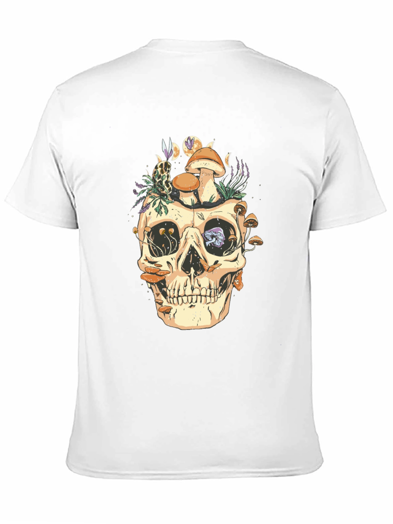 Skull & Mushroom Graphic Tee