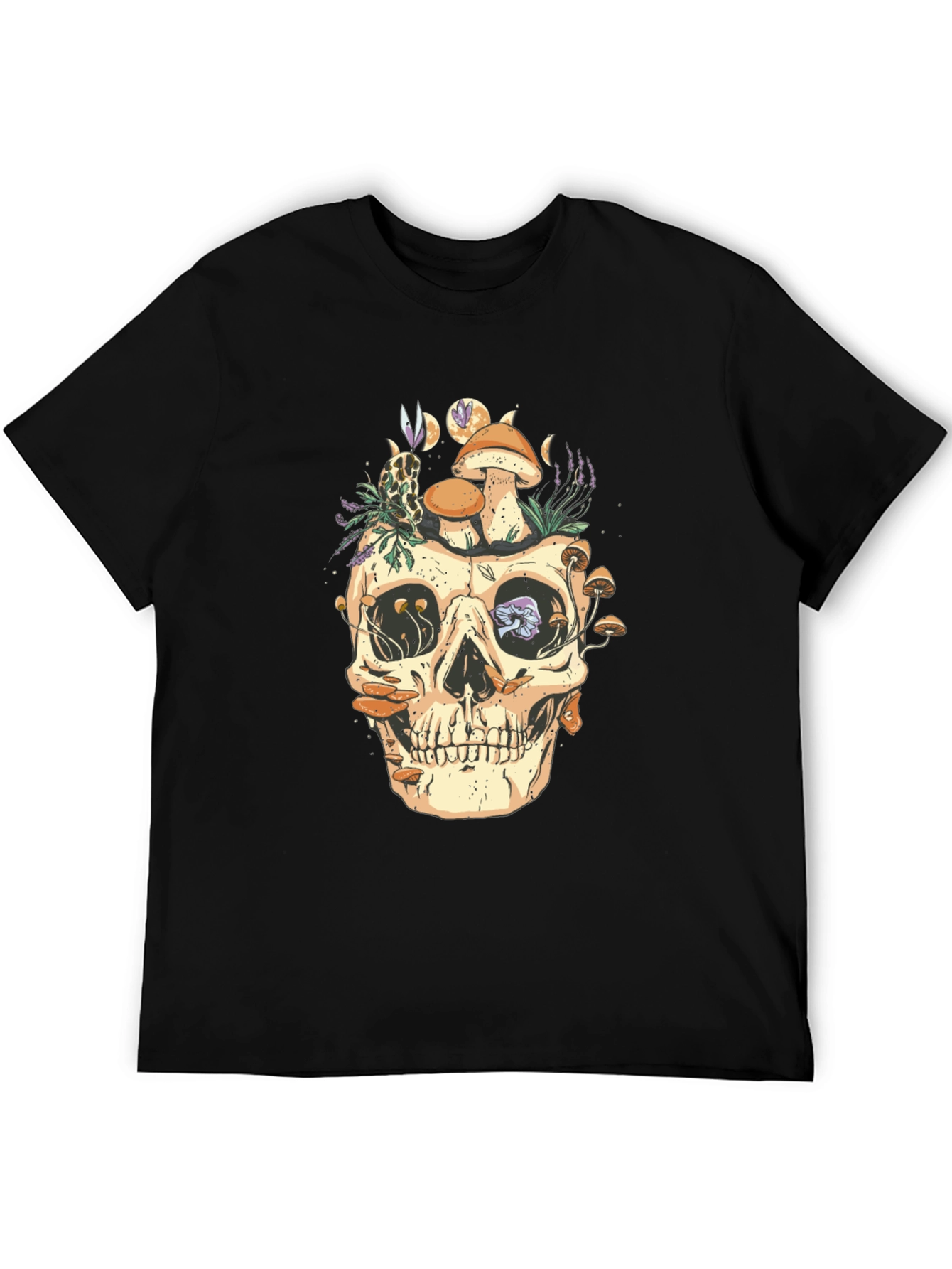 Skull & Mushroom Graphic Tee