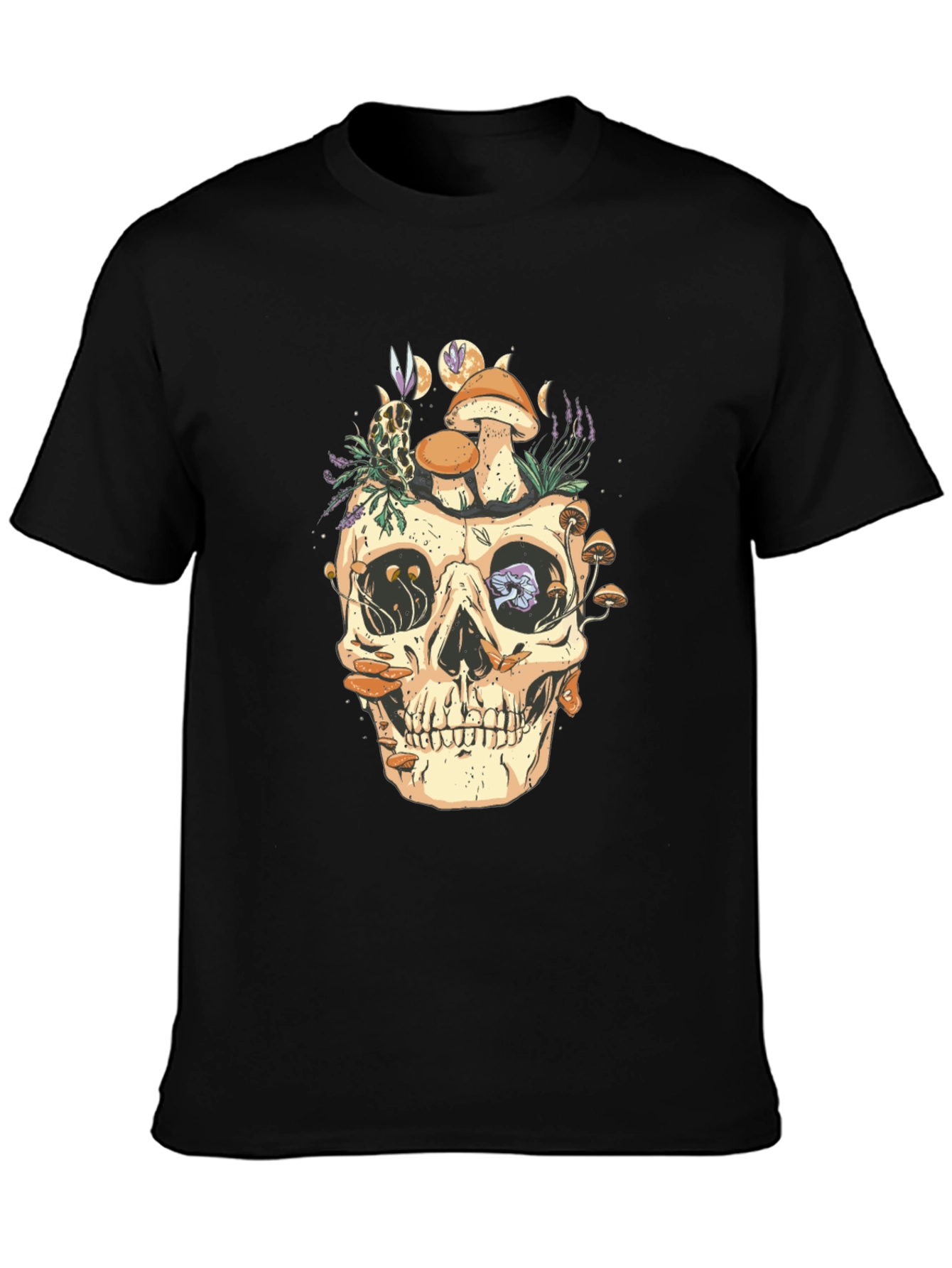 Skull & Mushroom Graphic Tee