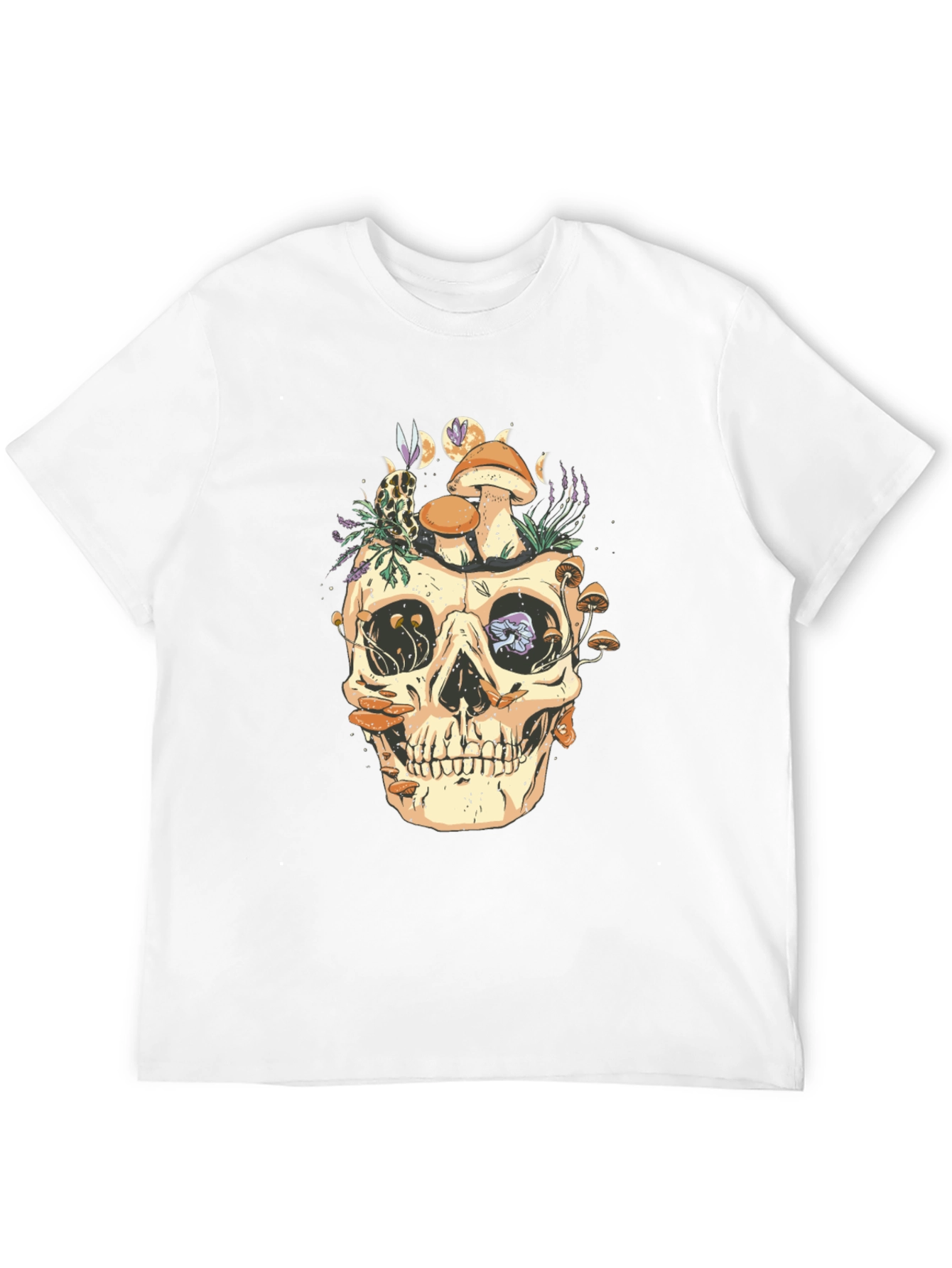 Skull & Mushroom Graphic Tee