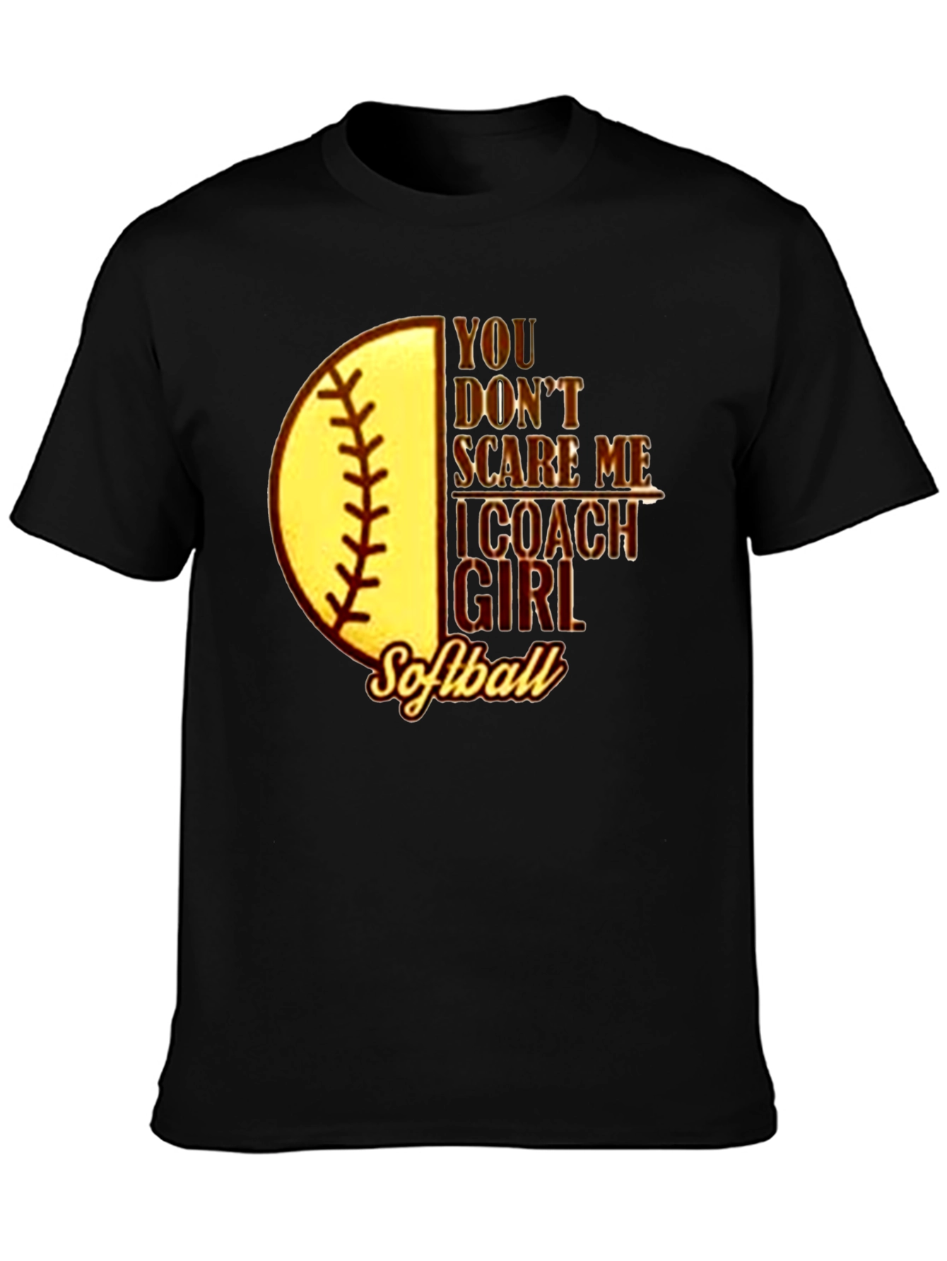 Softball Coach Graphic Tee