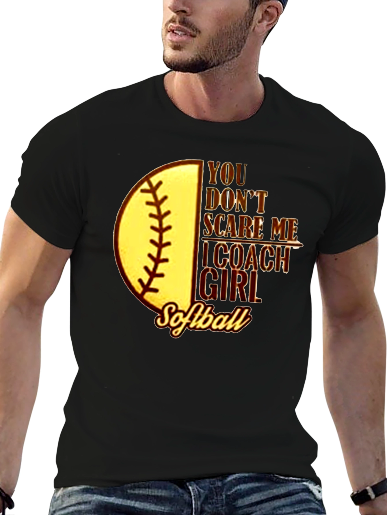 Softball Coach Graphic Tee