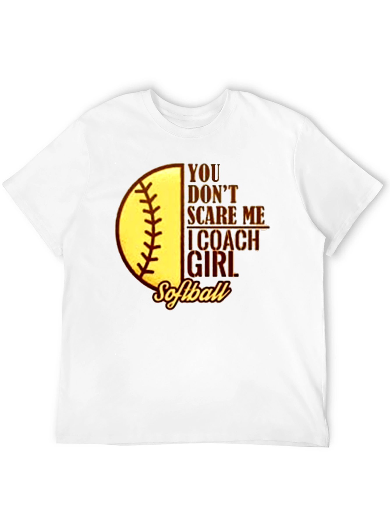 Softball Coach Graphic Tee