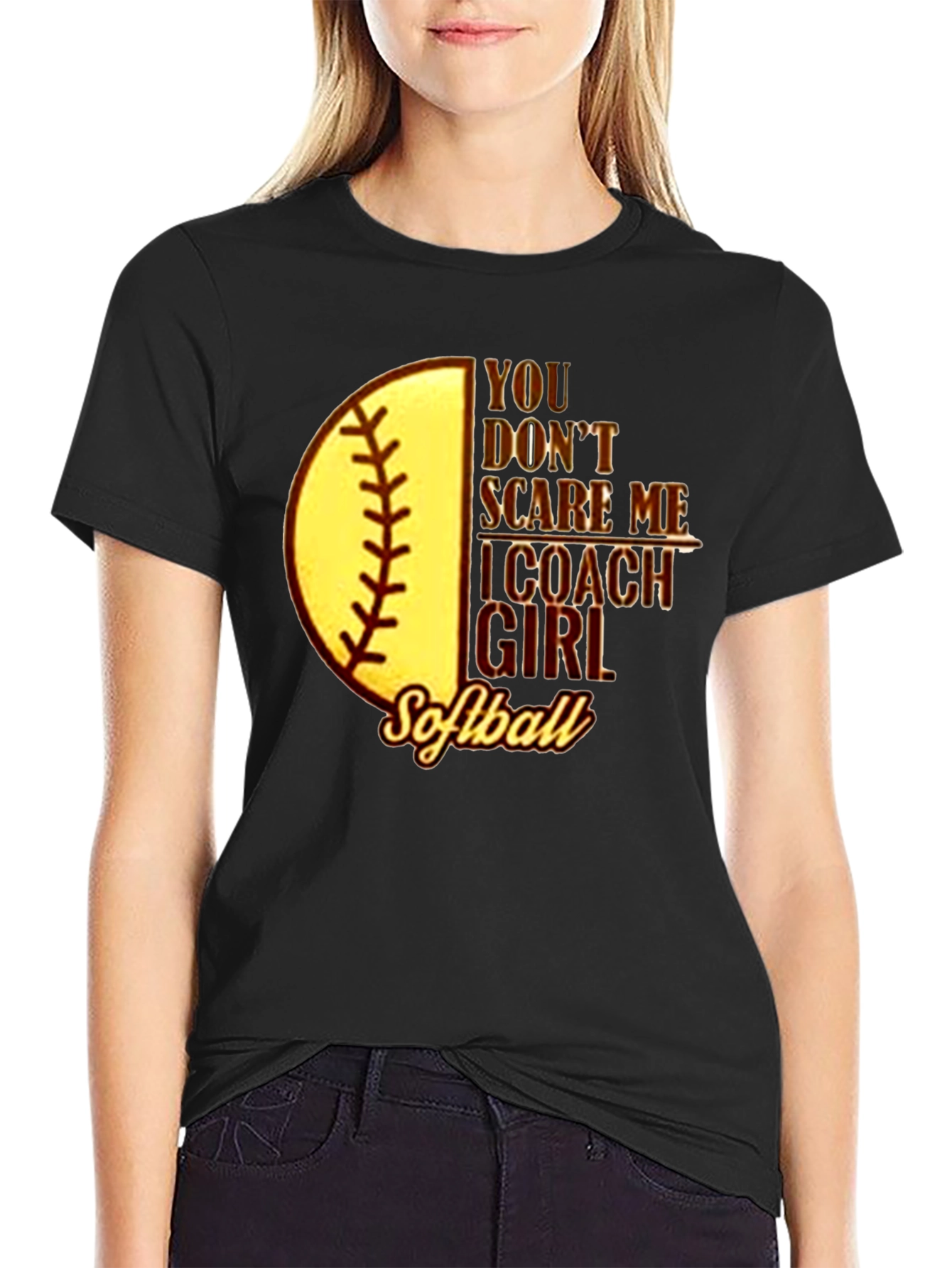 Softball Coach Graphic Tee