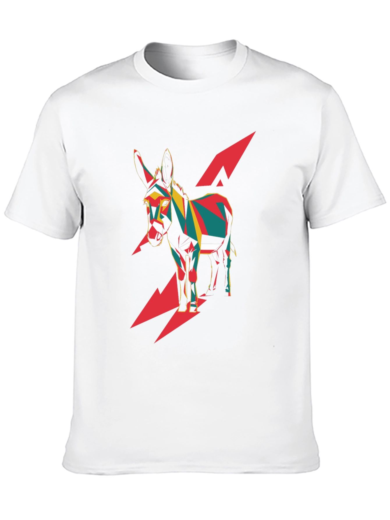 Abstract Donkey Graphic Tee