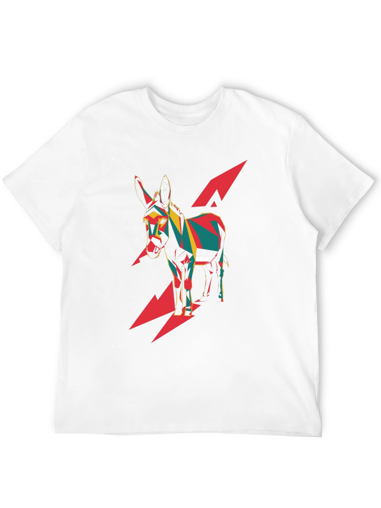 Abstract Donkey Graphic Tee