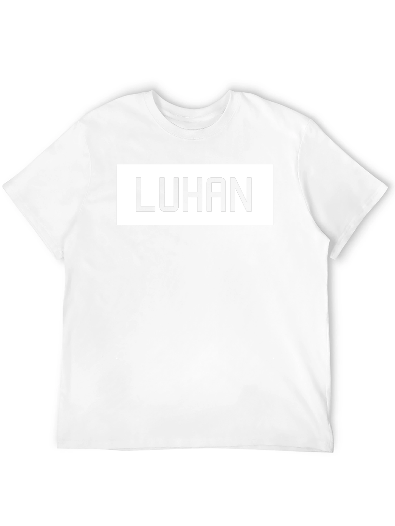 LUHAN Graphic Tee - Stylish Black Cotton Blend T-Shirt