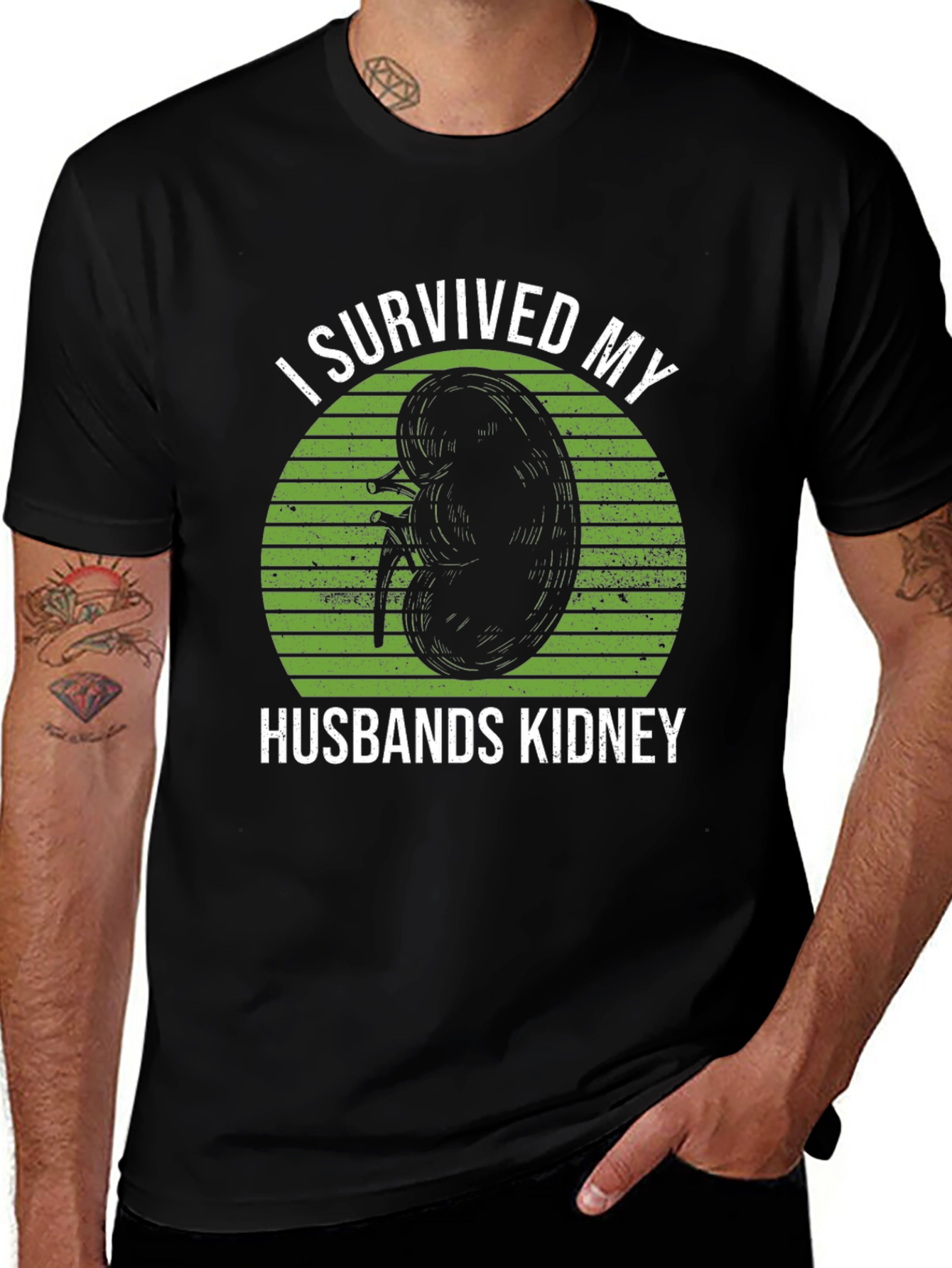 I Survived My Husbands Kidney T-Shirt