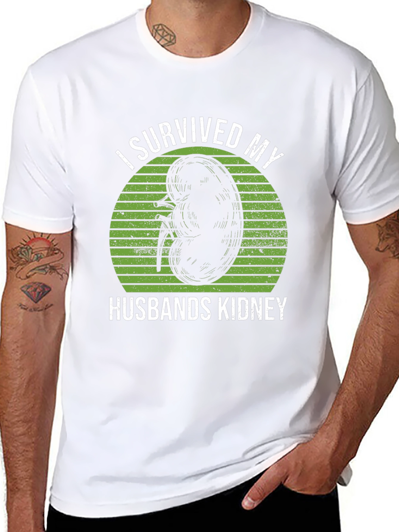 I Survived My Husbands Kidney T-Shirt