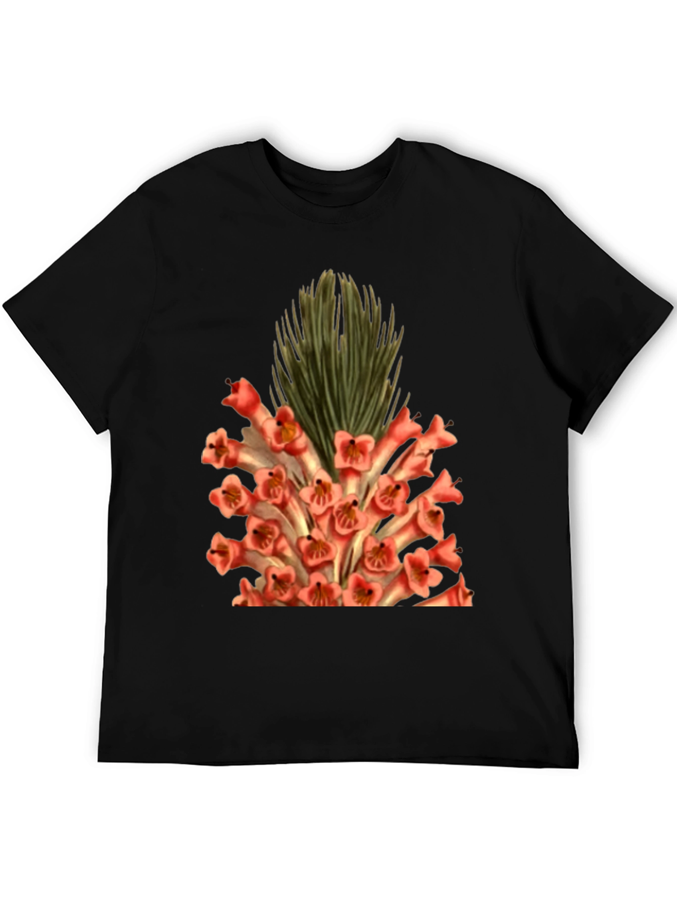 Botanical Flower Graphic T-Shirt
