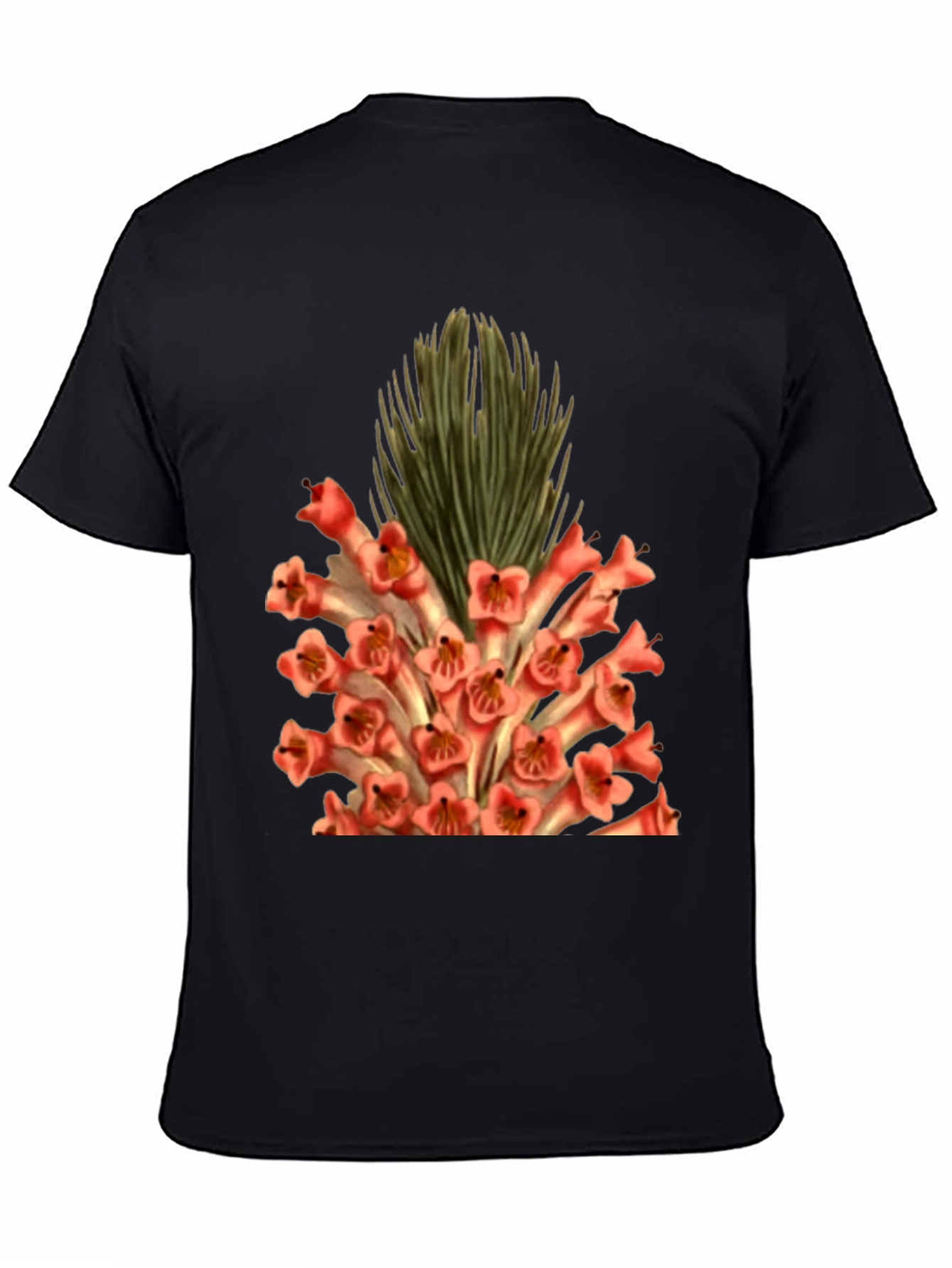 Botanical Flower Graphic T-Shirt