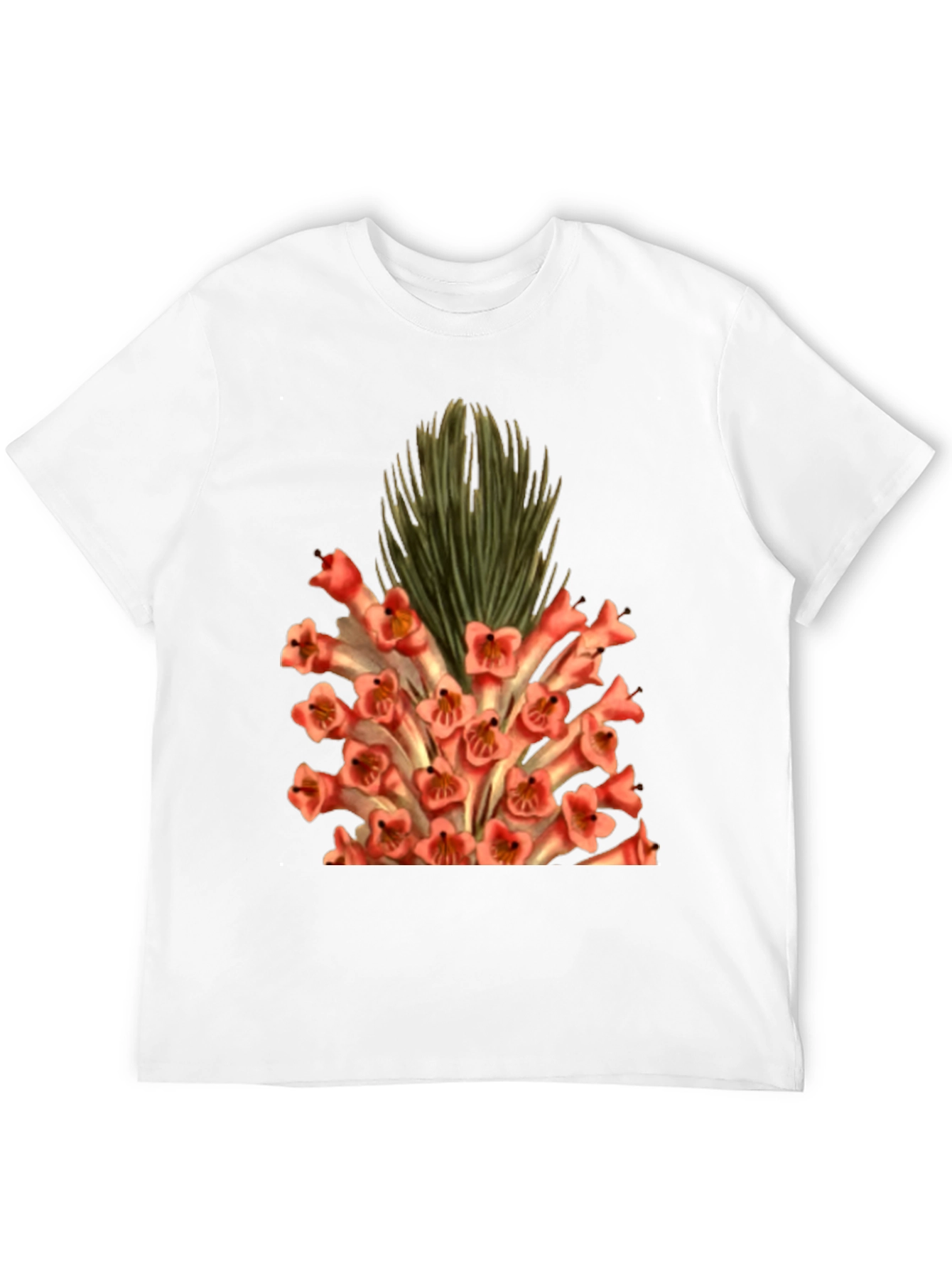 Botanical Flower Graphic T-Shirt