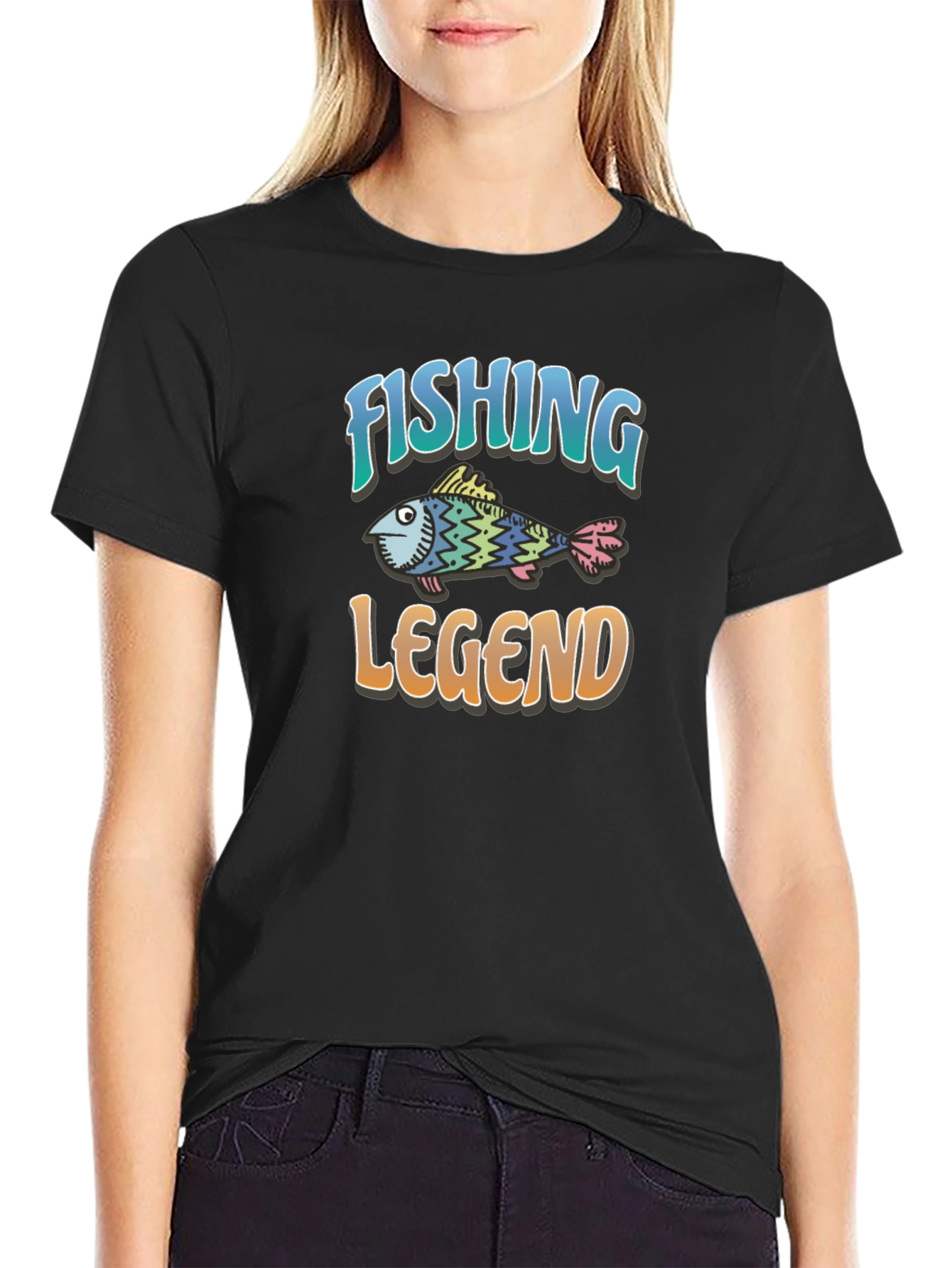 Fishing Legend Graphic T-Shirt