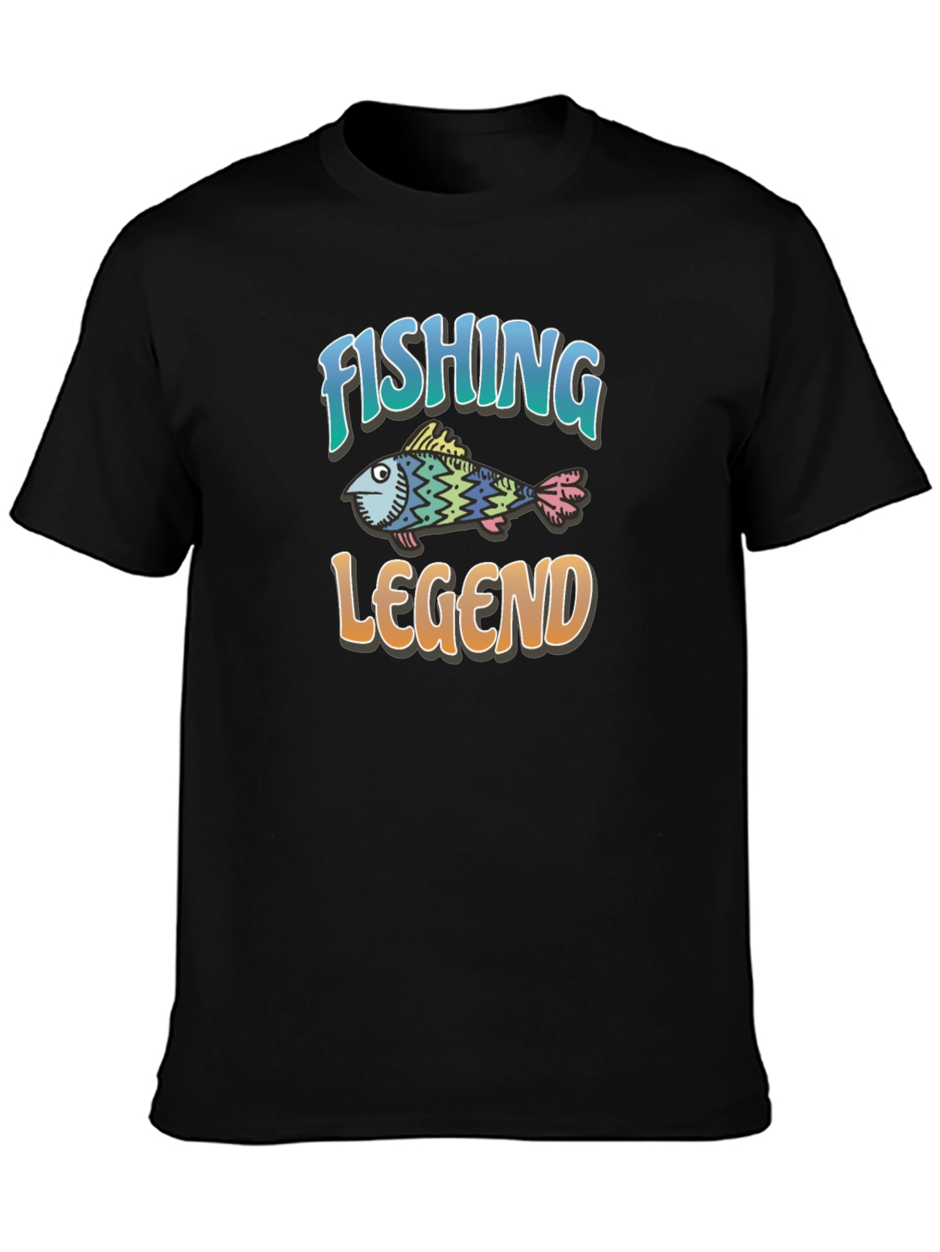 Fishing Legend Graphic T-Shirt