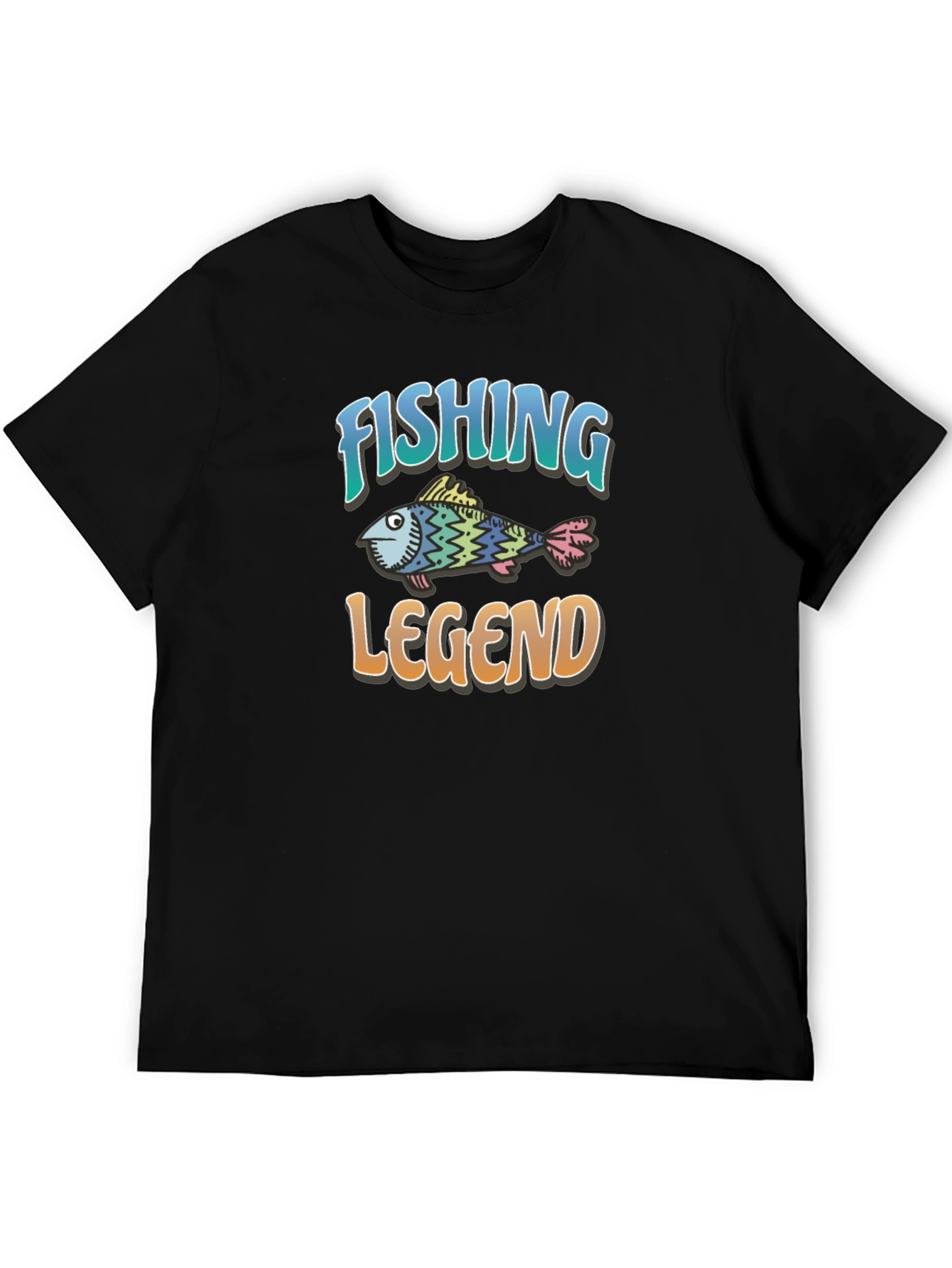 Fishing Legend Graphic T-Shirt