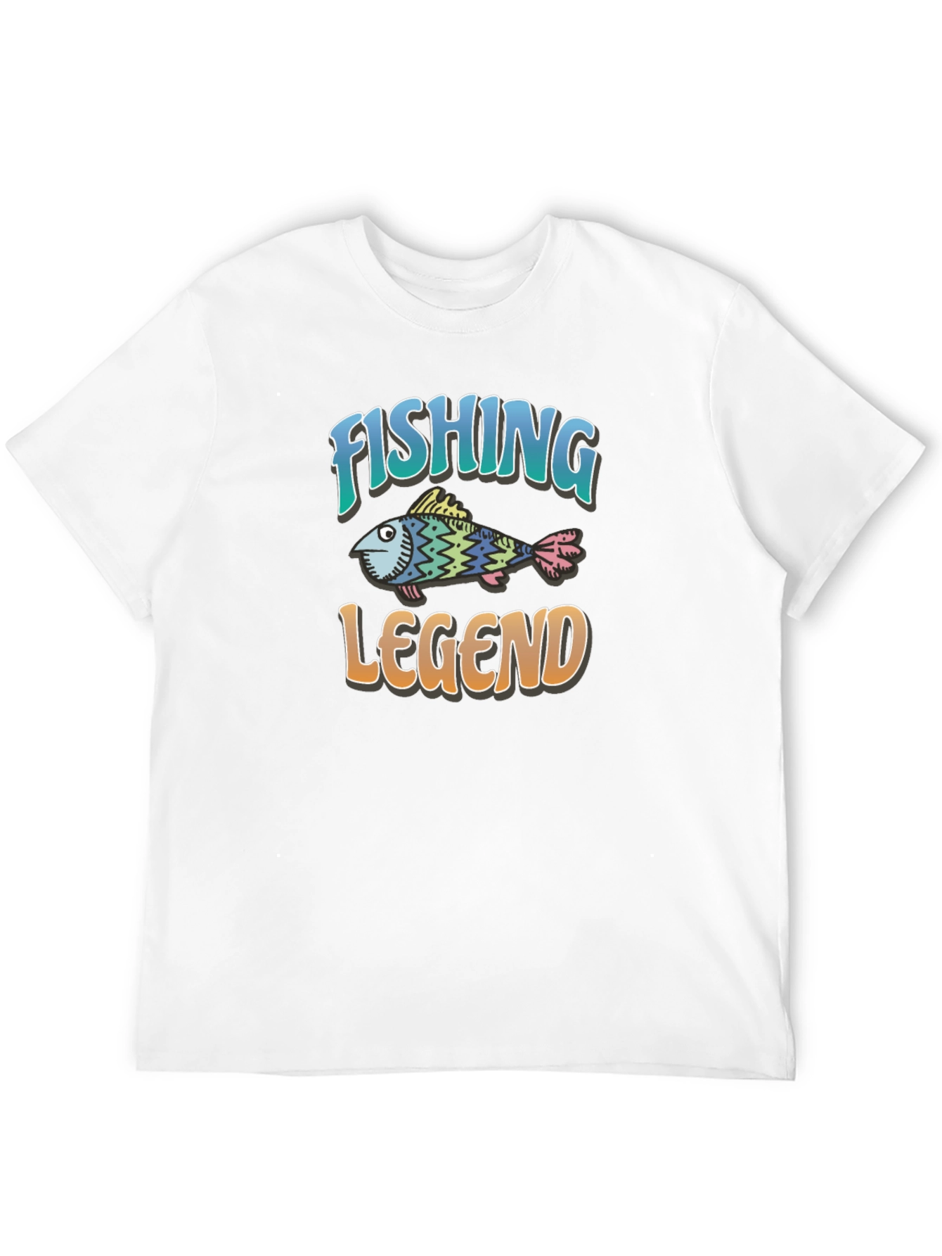 Fishing Legend Graphic T-Shirt