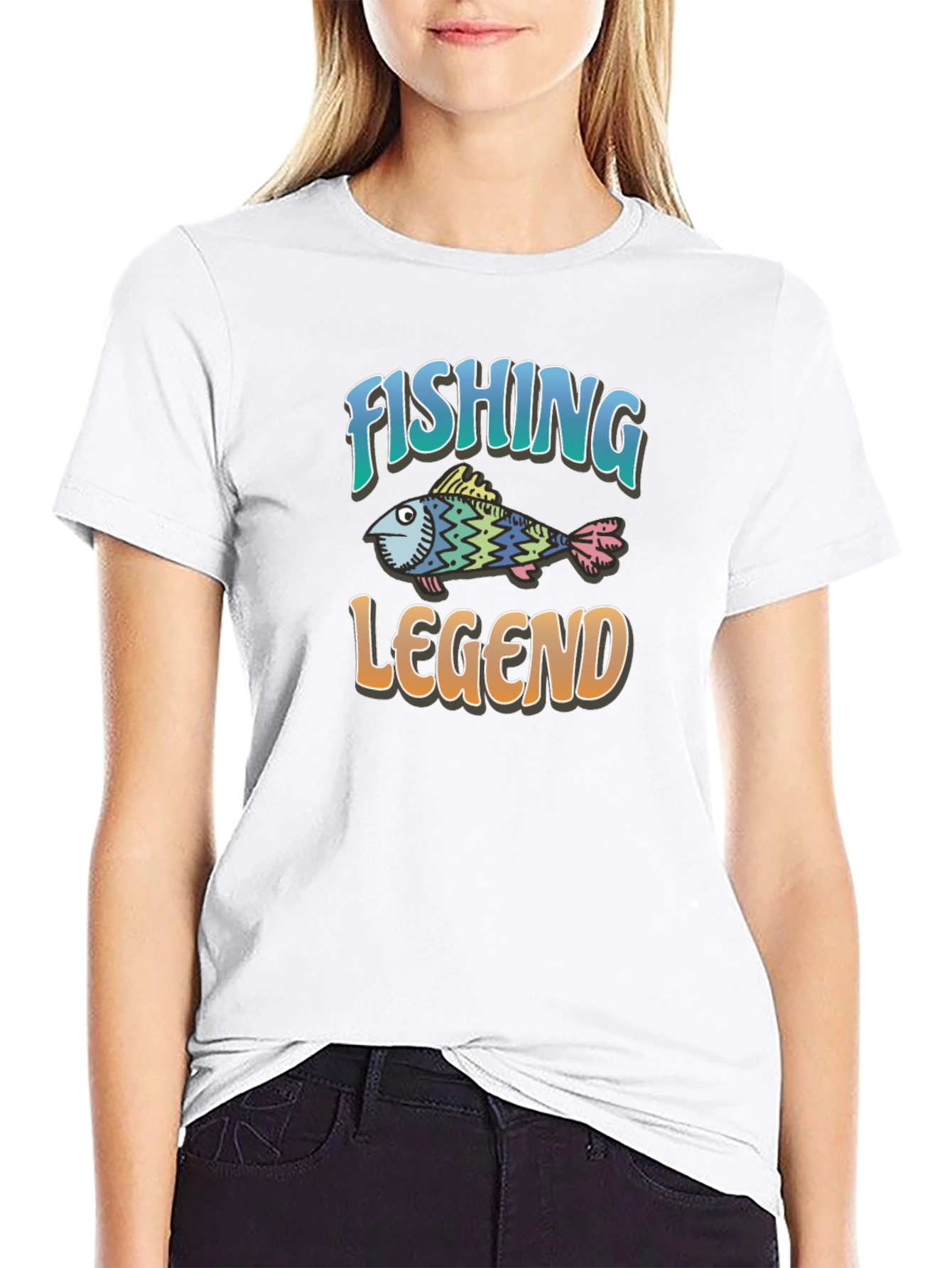 Fishing Legend Graphic T-Shirt