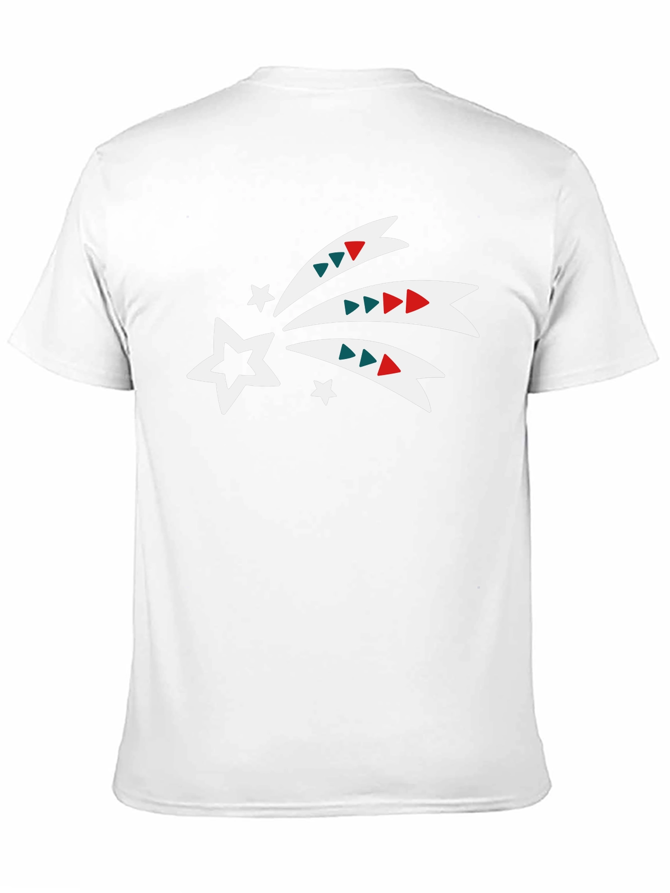 Festive Shooting Star Black Tee