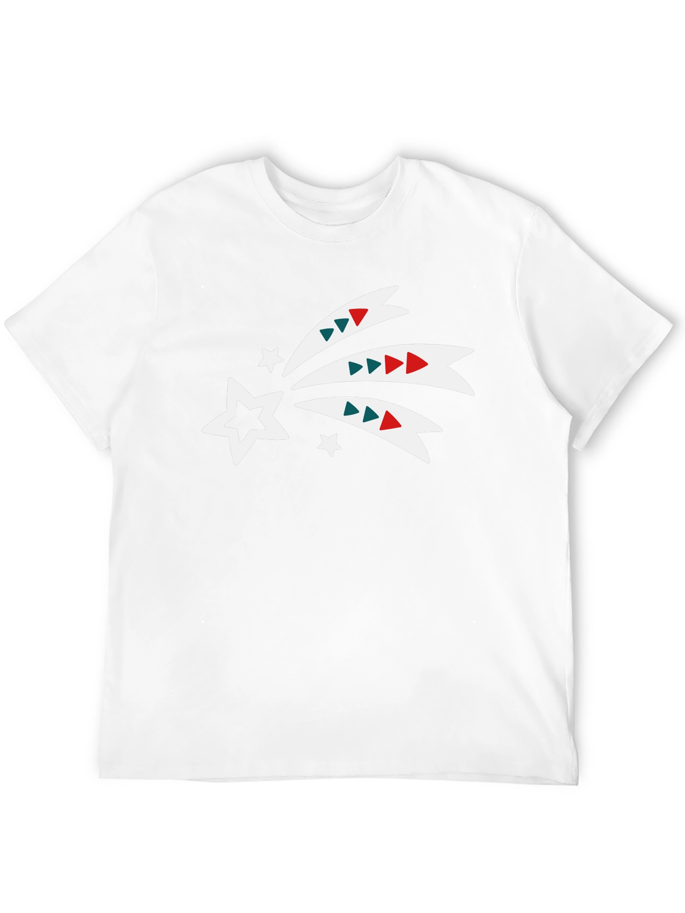 Festive Shooting Star Black Tee