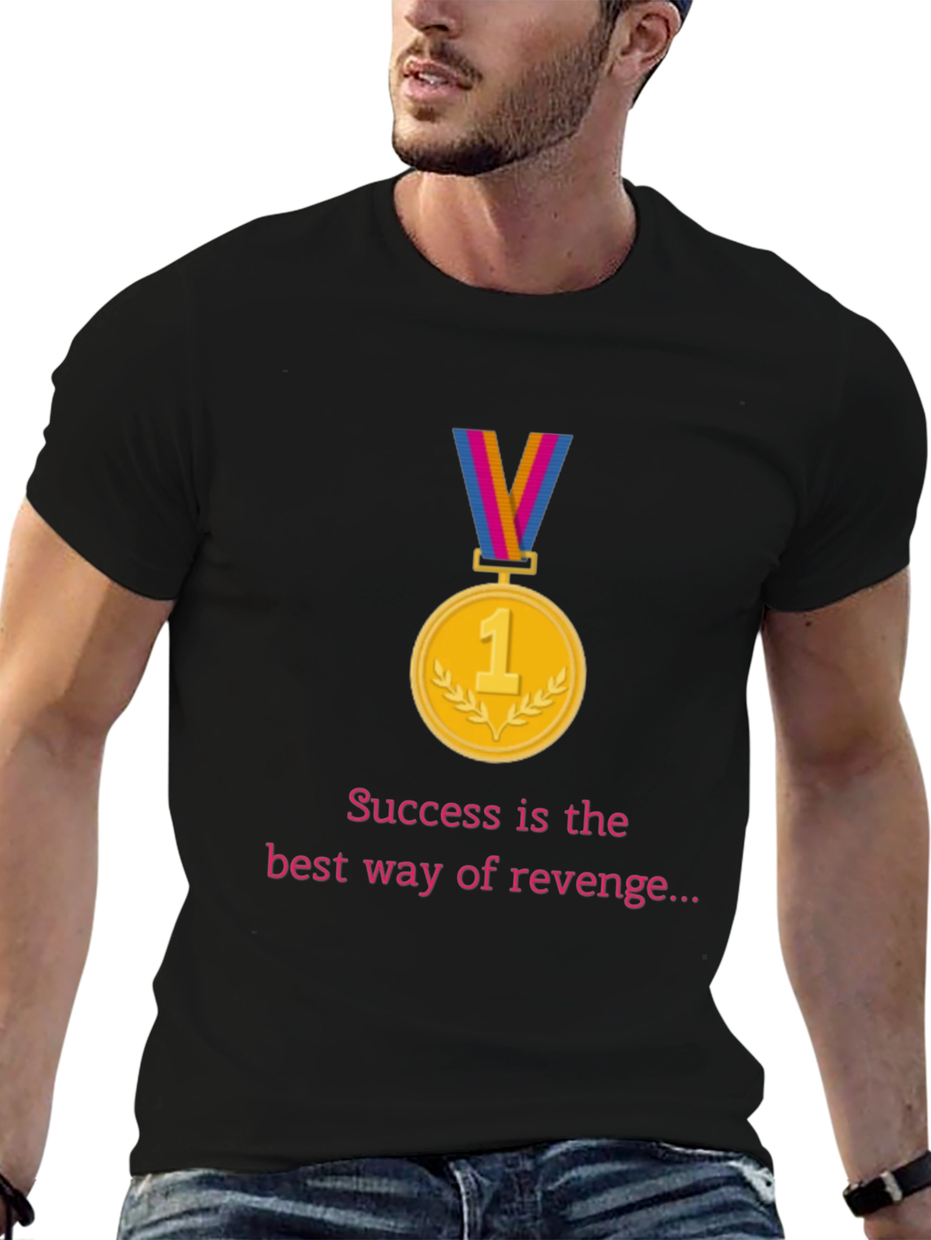 Success Revenge Black T-Shirt