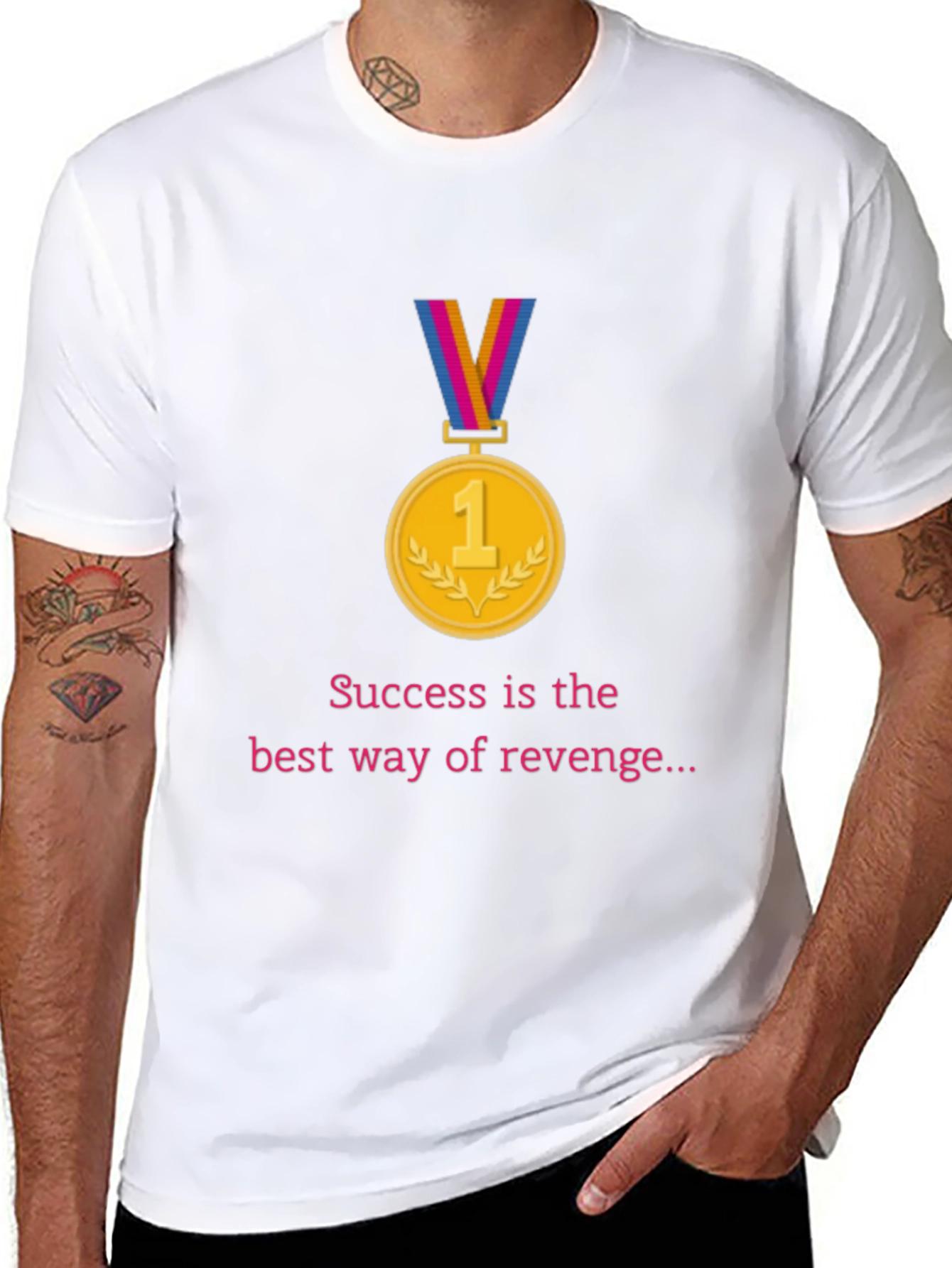 Success Revenge Black T-Shirt