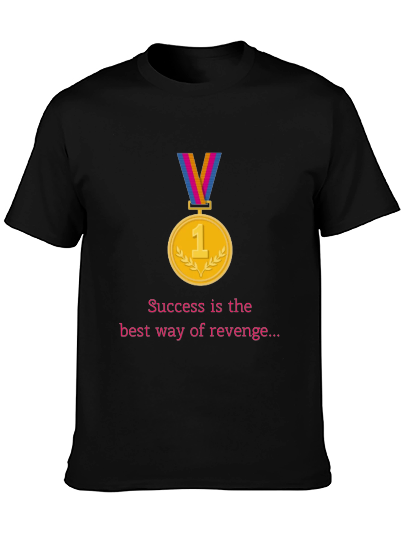Success Revenge Black T-Shirt
