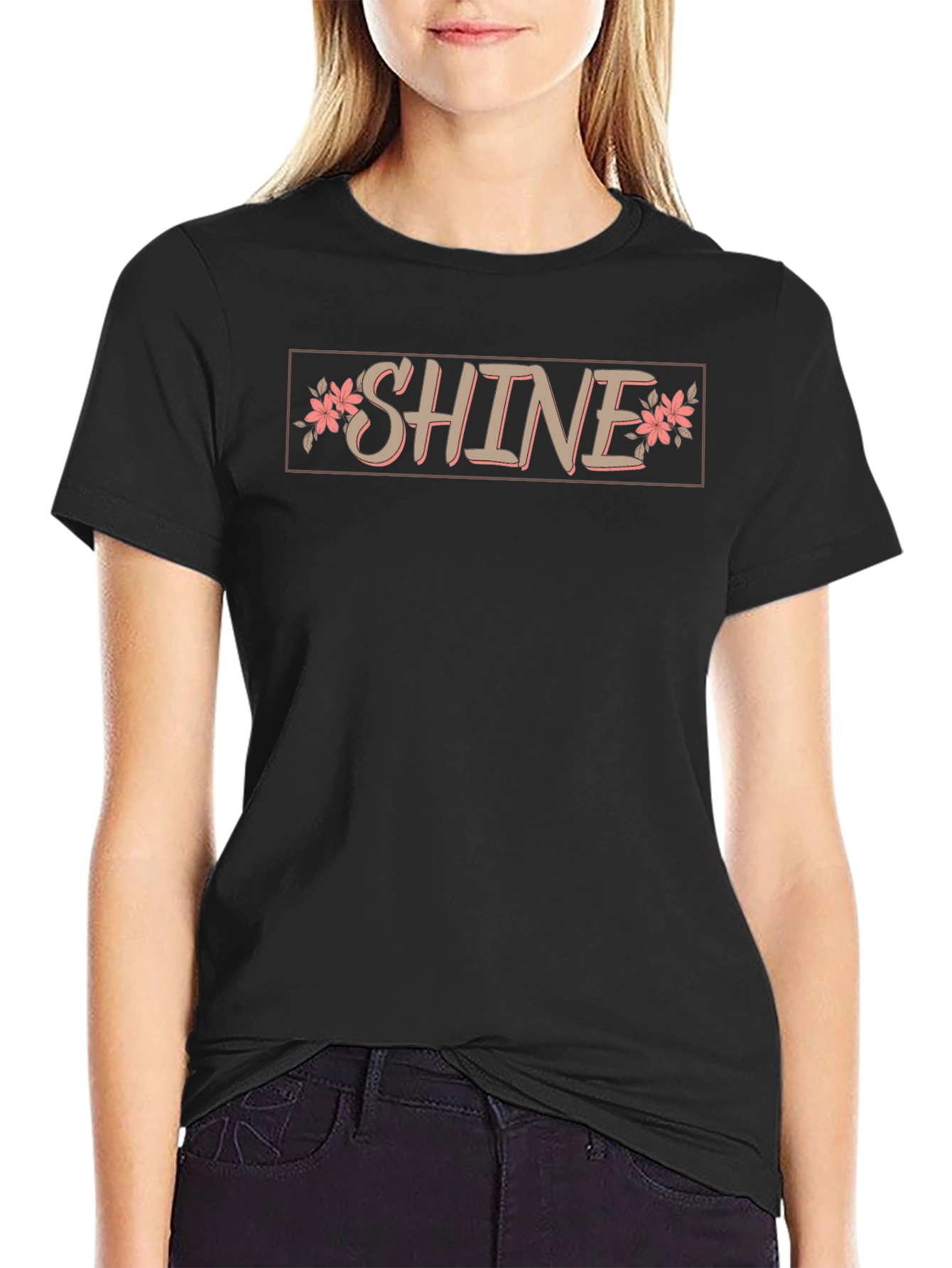 Floral Shine Graphic Tee - Unisex