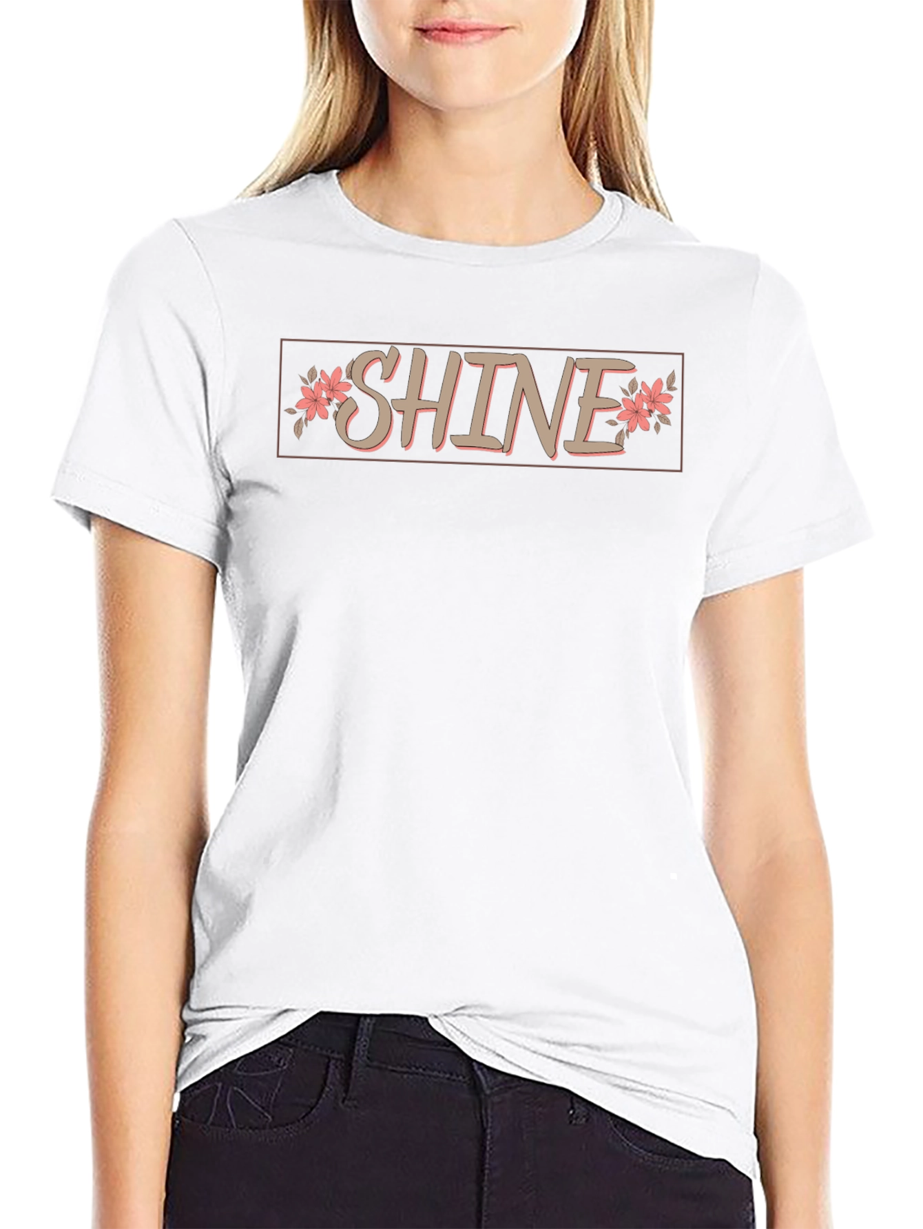 Floral Shine Graphic Tee - Unisex