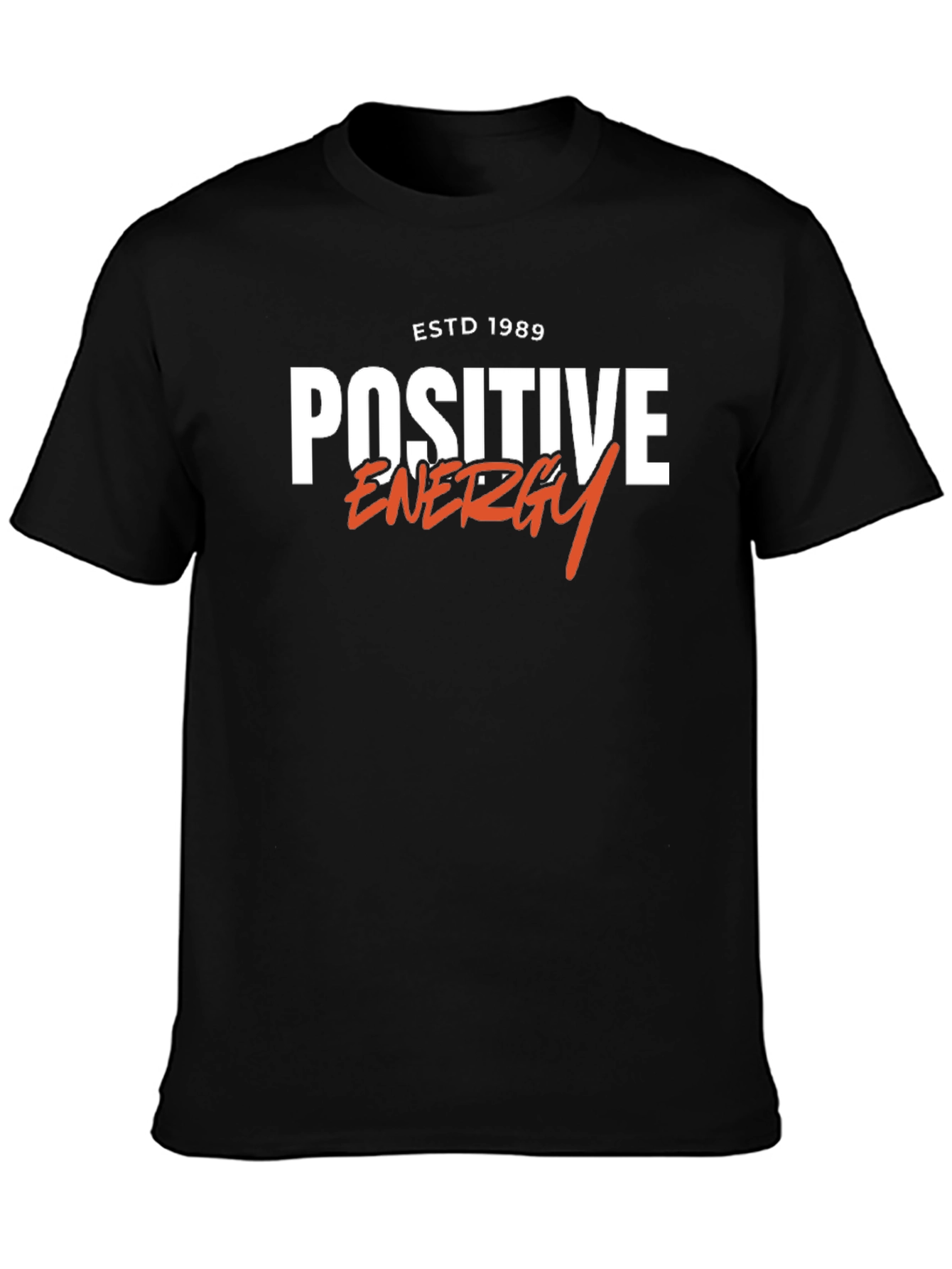 Positive Energy Black Graphic Tee
