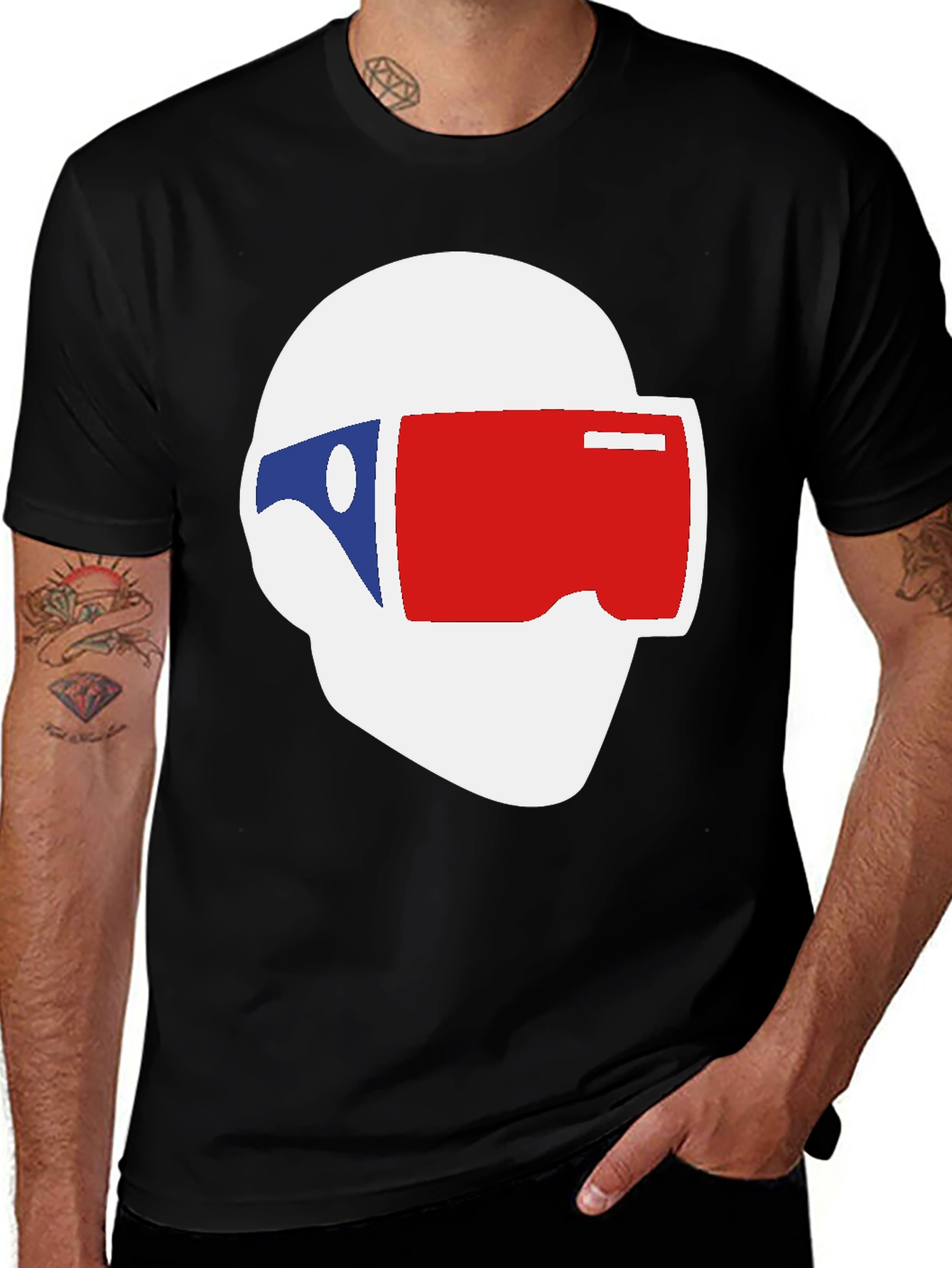 VR Headset Graphic T-Shirt - Unique Design