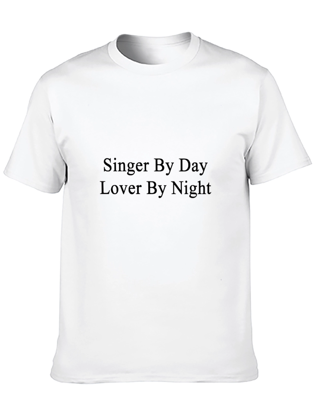 Singer By Day Lover By Night Black T-Shirt