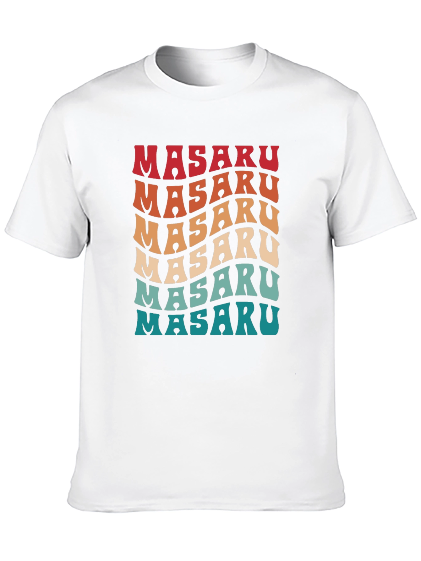 Retro Masaru Name T-Shirt