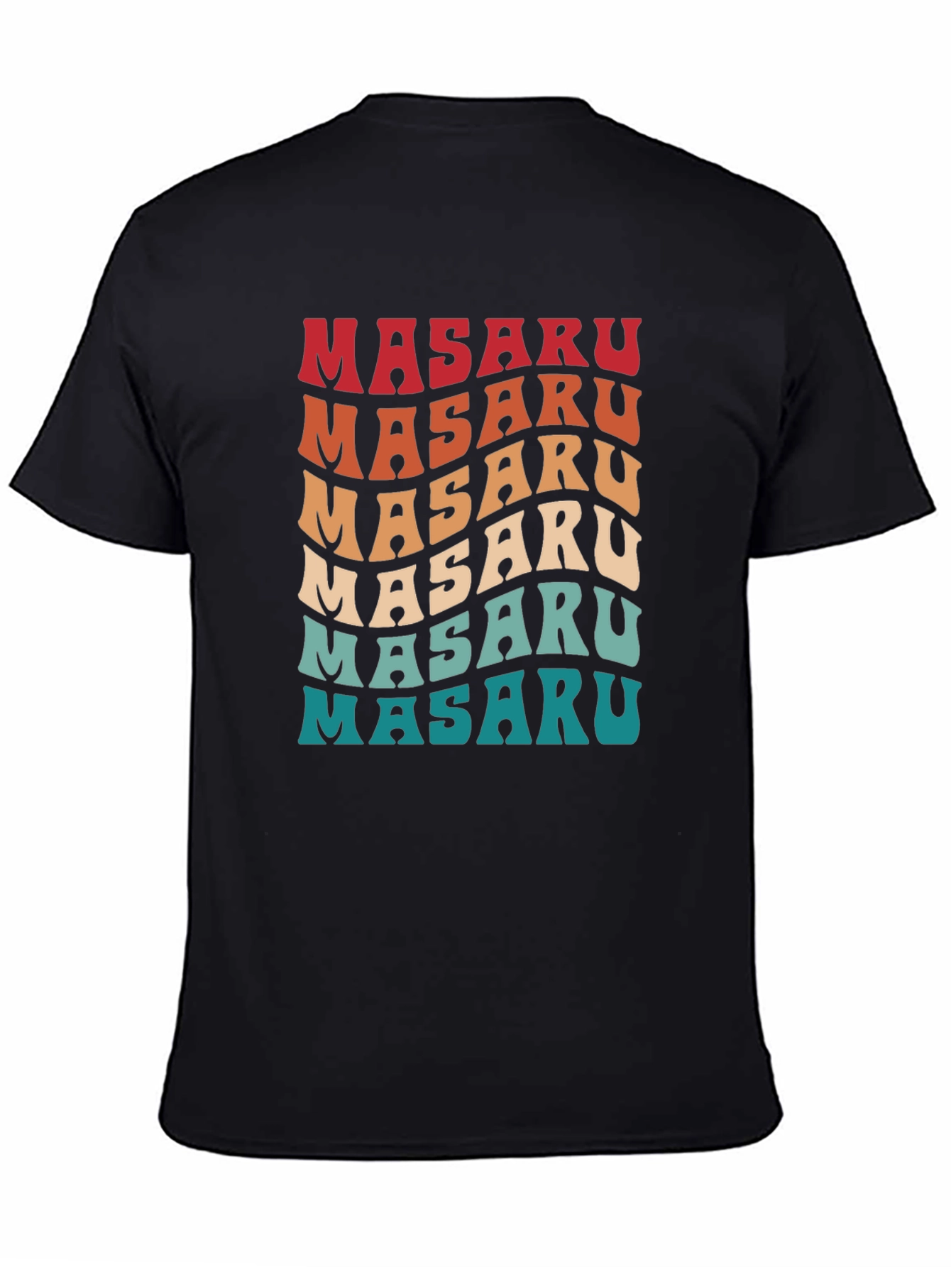Retro Masaru Name T-Shirt