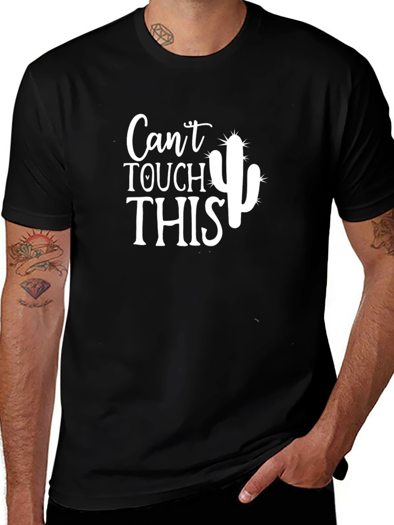 Cant Touch This Cactus Graphic Tee
