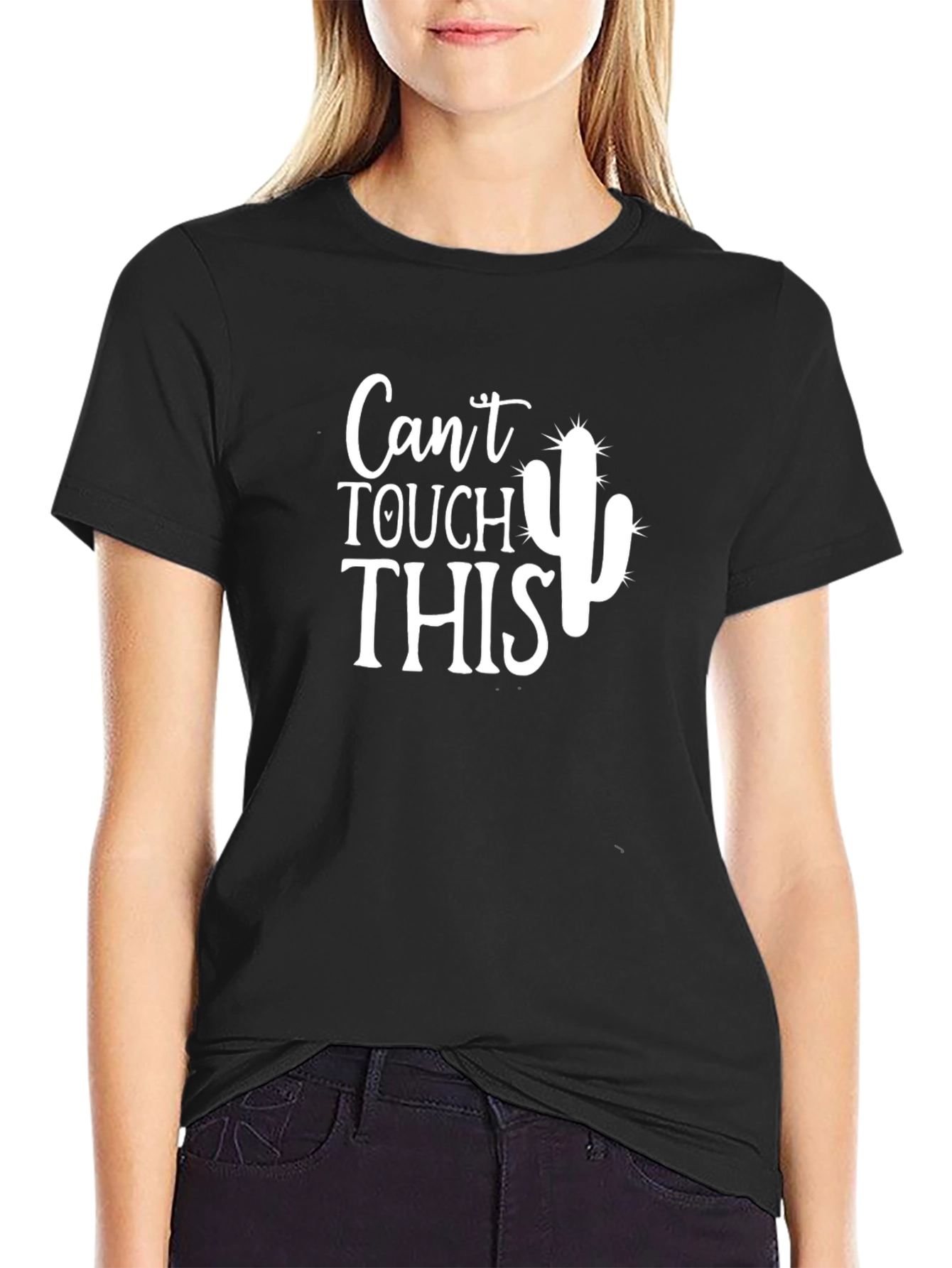 Cant Touch This Cactus Graphic Tee