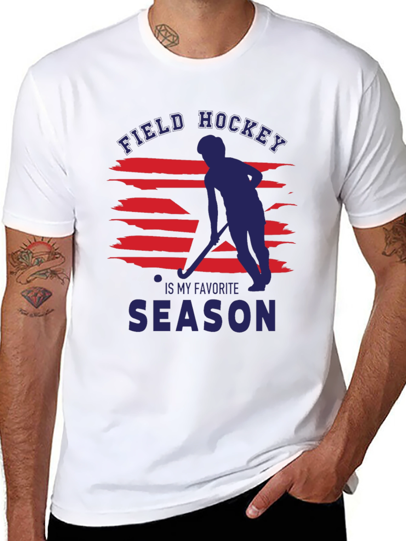 Field Hockey Favorite Season Graphic Tee