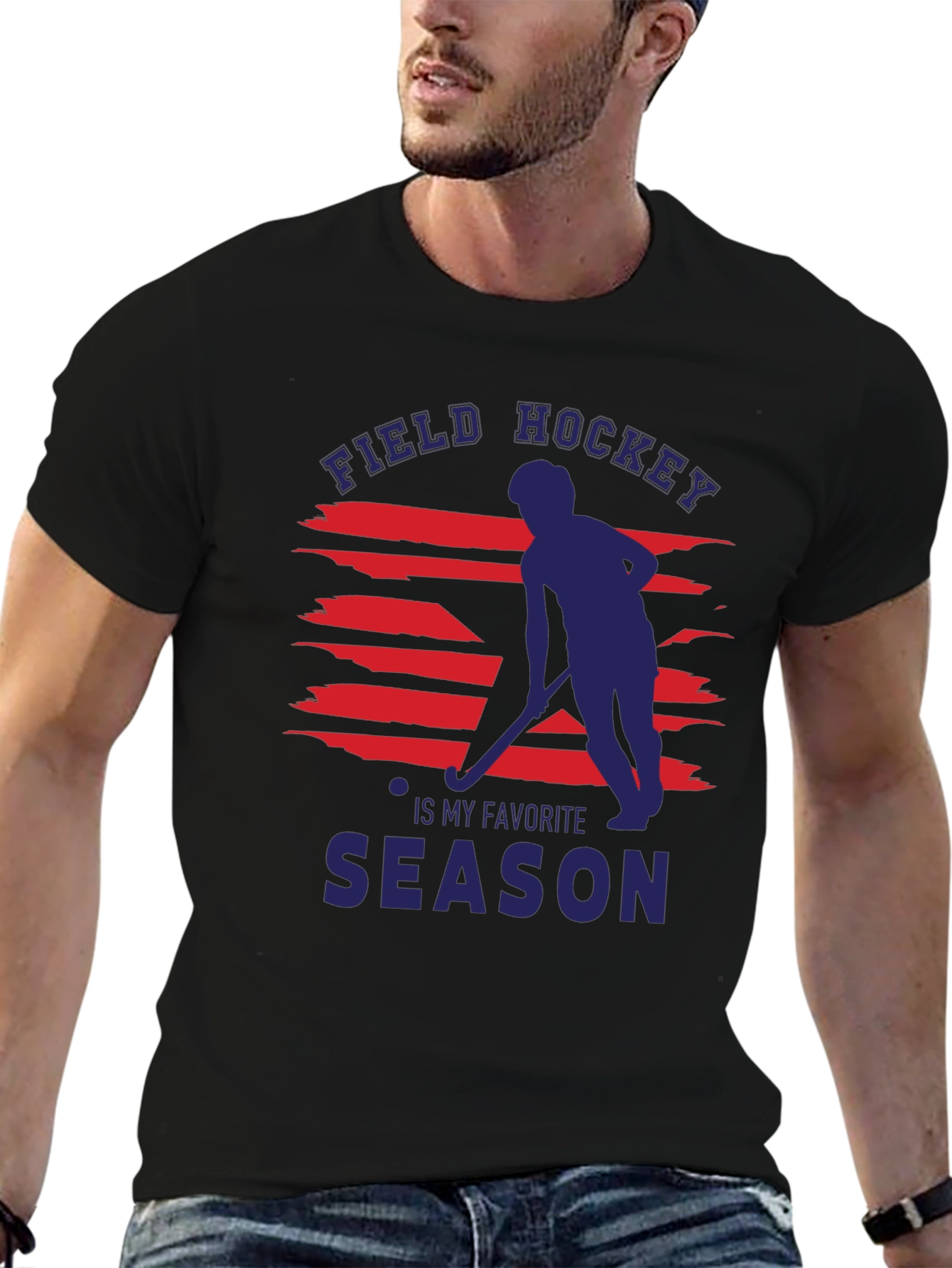 Field Hockey Favorite Season Graphic Tee