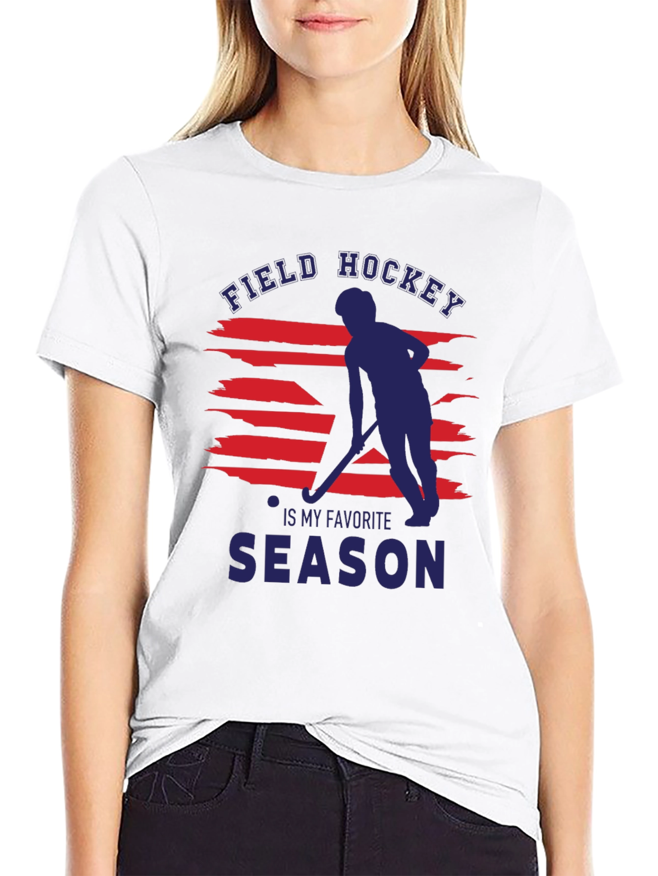 Field Hockey Favorite Season Graphic Tee