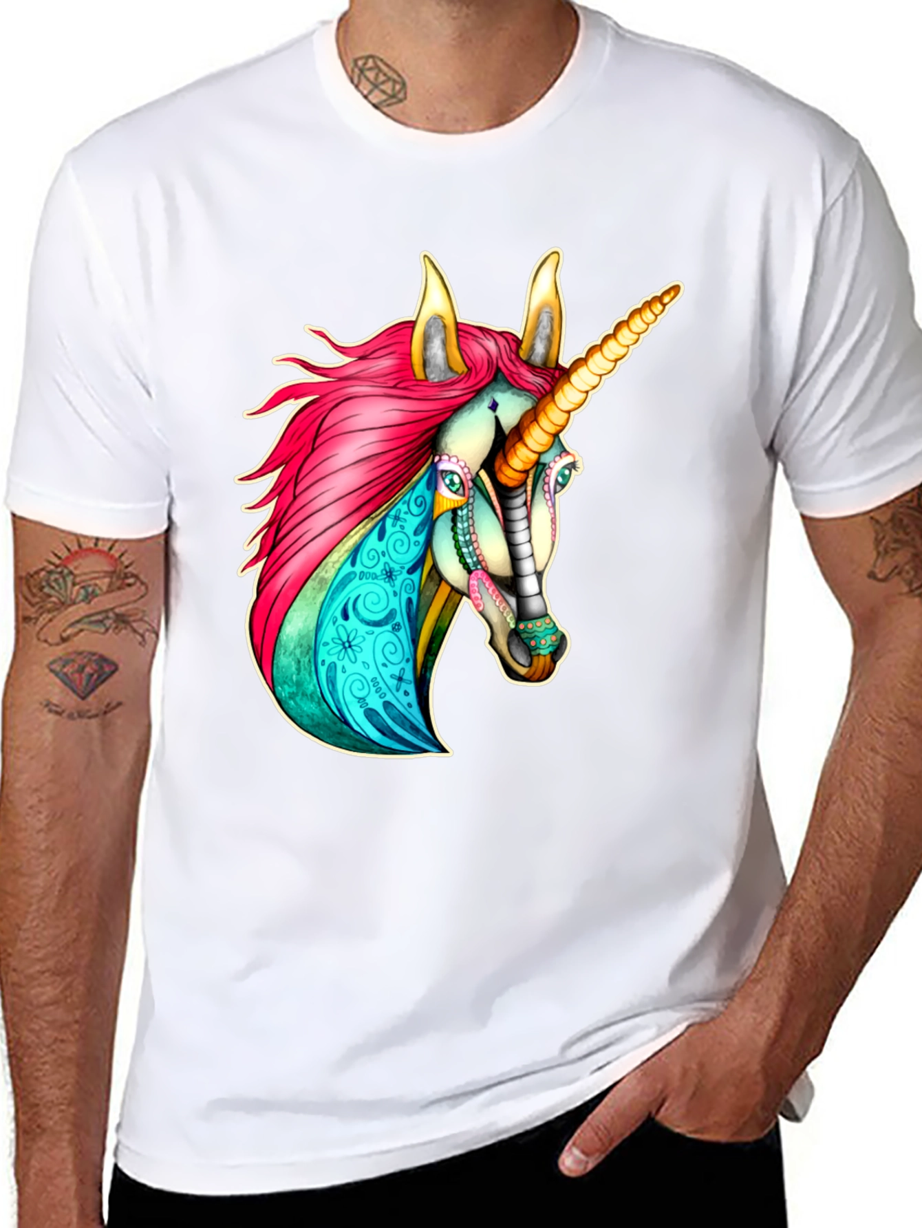 Unicorn T-Shirt - Vibrant Graphic Tee