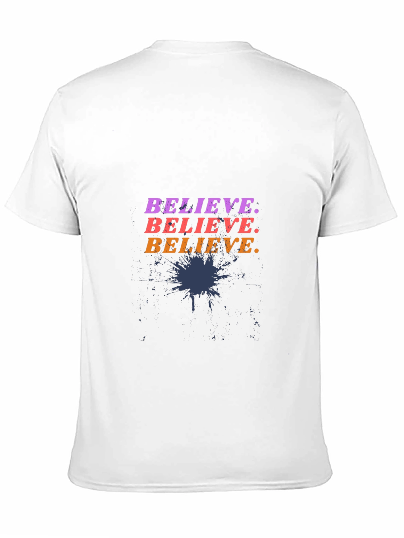 Believe Graphic T-Shirt - Mens Casual Tee