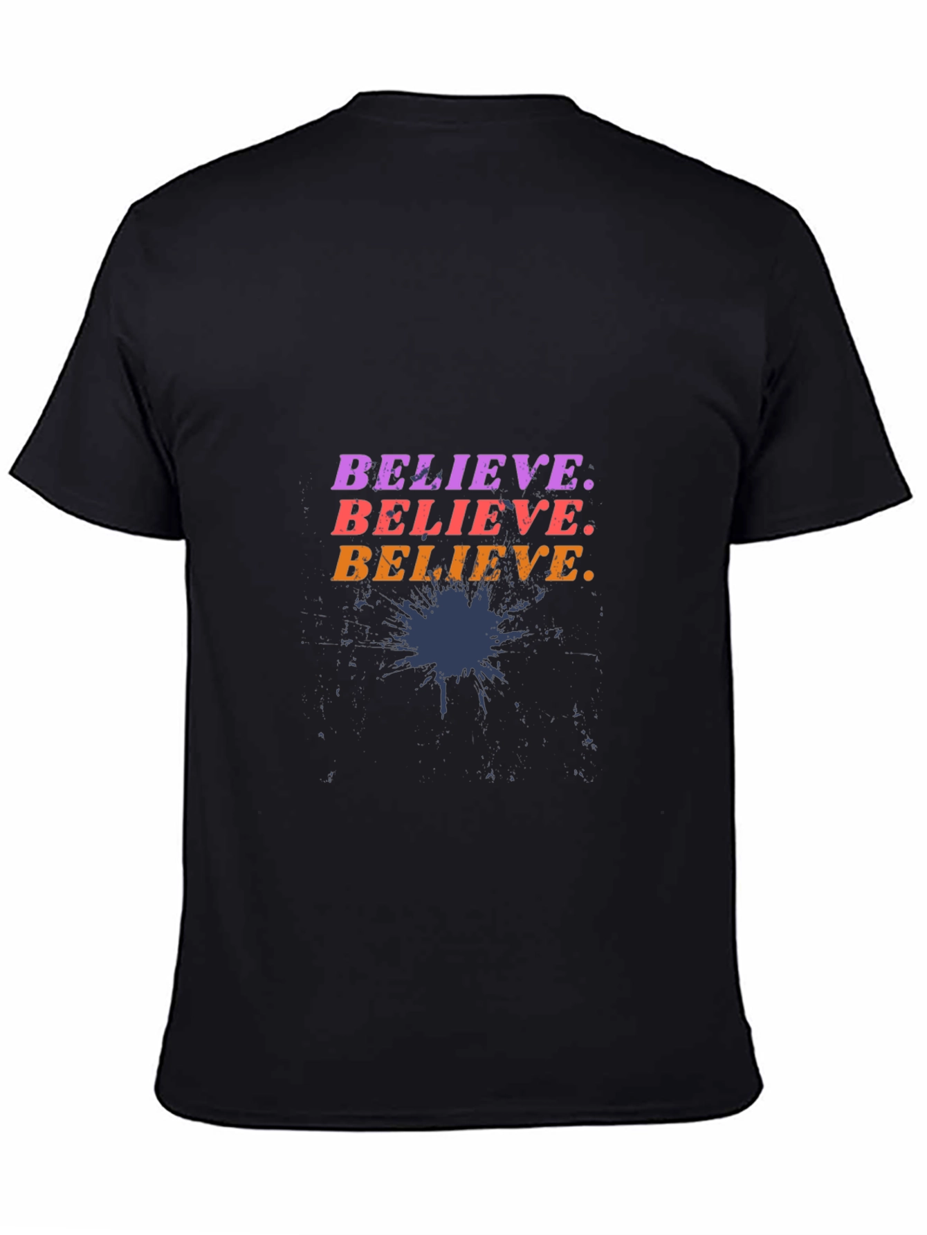 Believe Graphic T-Shirt - Mens Casual Tee